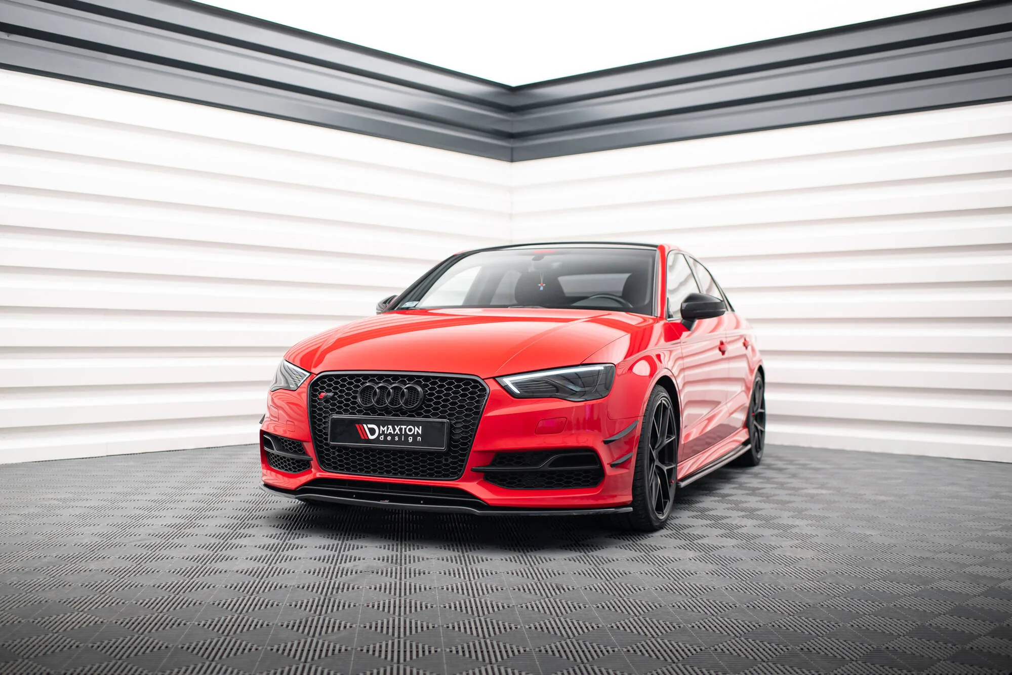 Canards(owiewki przedniego zderzaka) Audi S3 / A3 S-Line 8V Sedan / Cabrio - Image 3