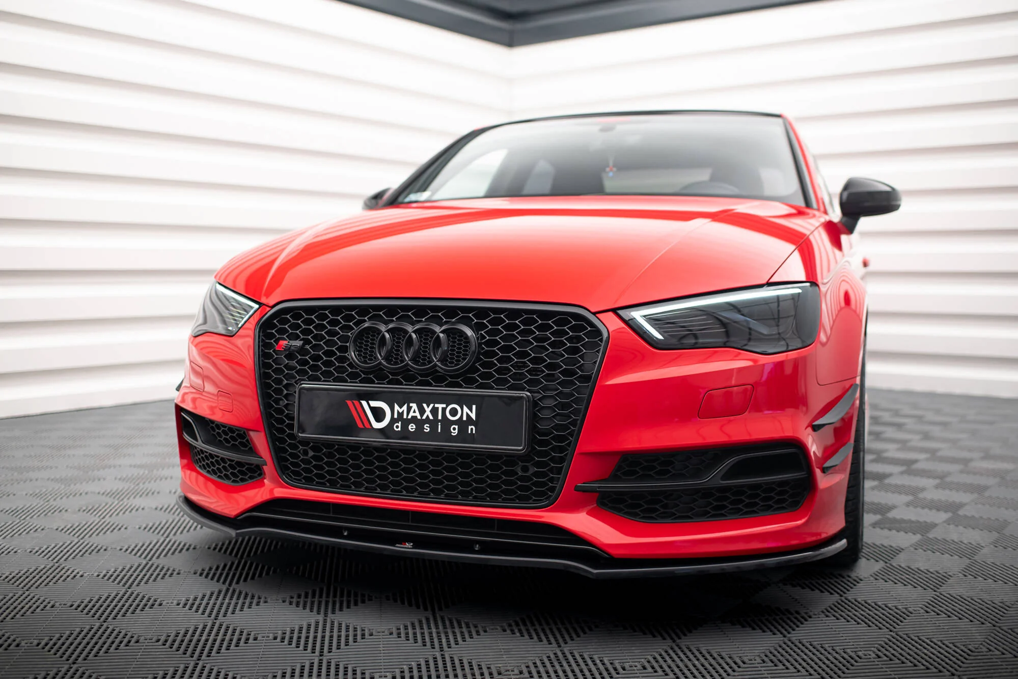 Canards(owiewki przedniego zderzaka) Audi S3 / A3 S-Line 8V Sedan / Cabrio - Image 4