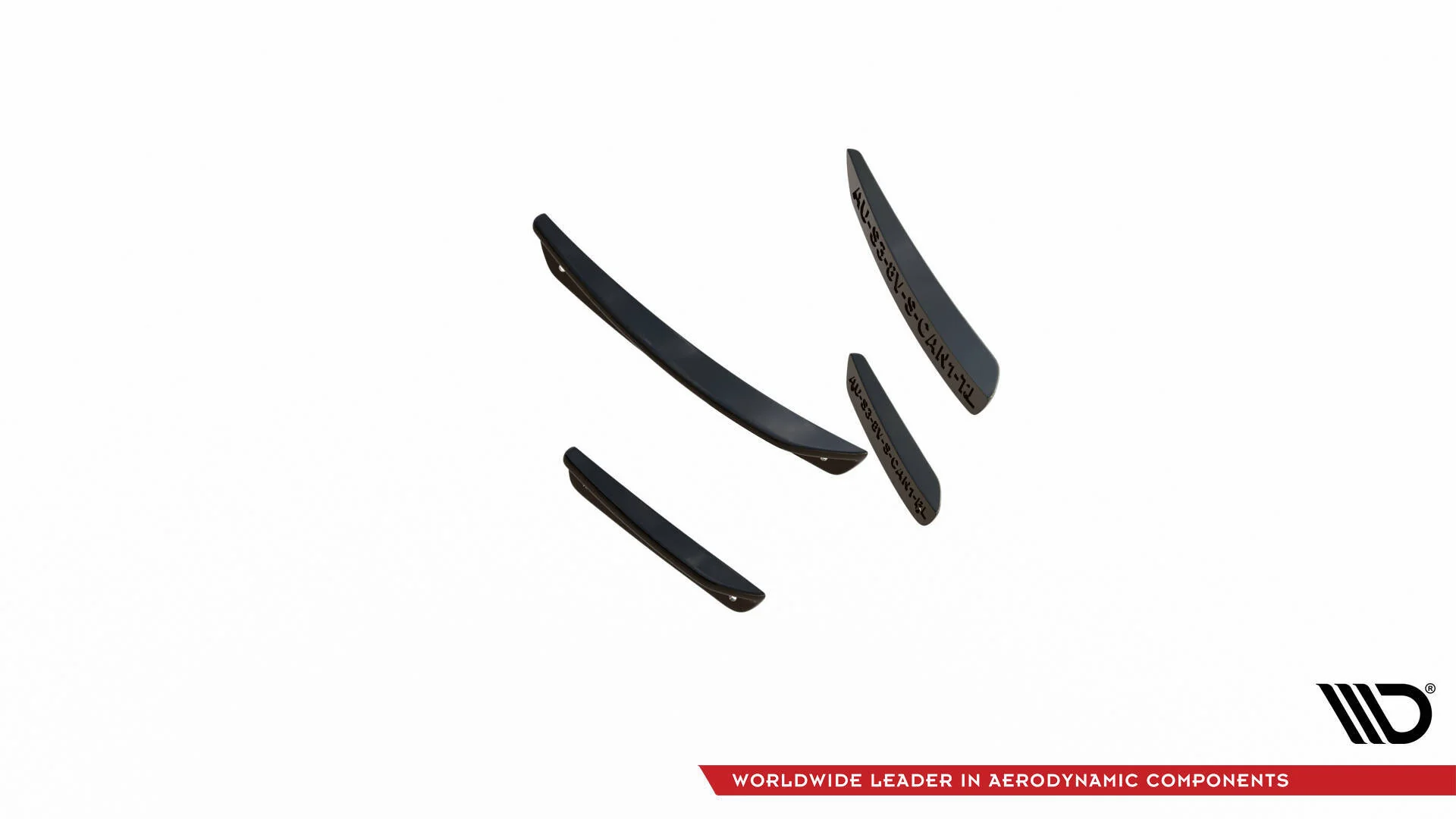 Canards(owiewki przedniego zderzaka) Audi S3 / A3 S-Line 8V Sedan / Cabrio - Image 8