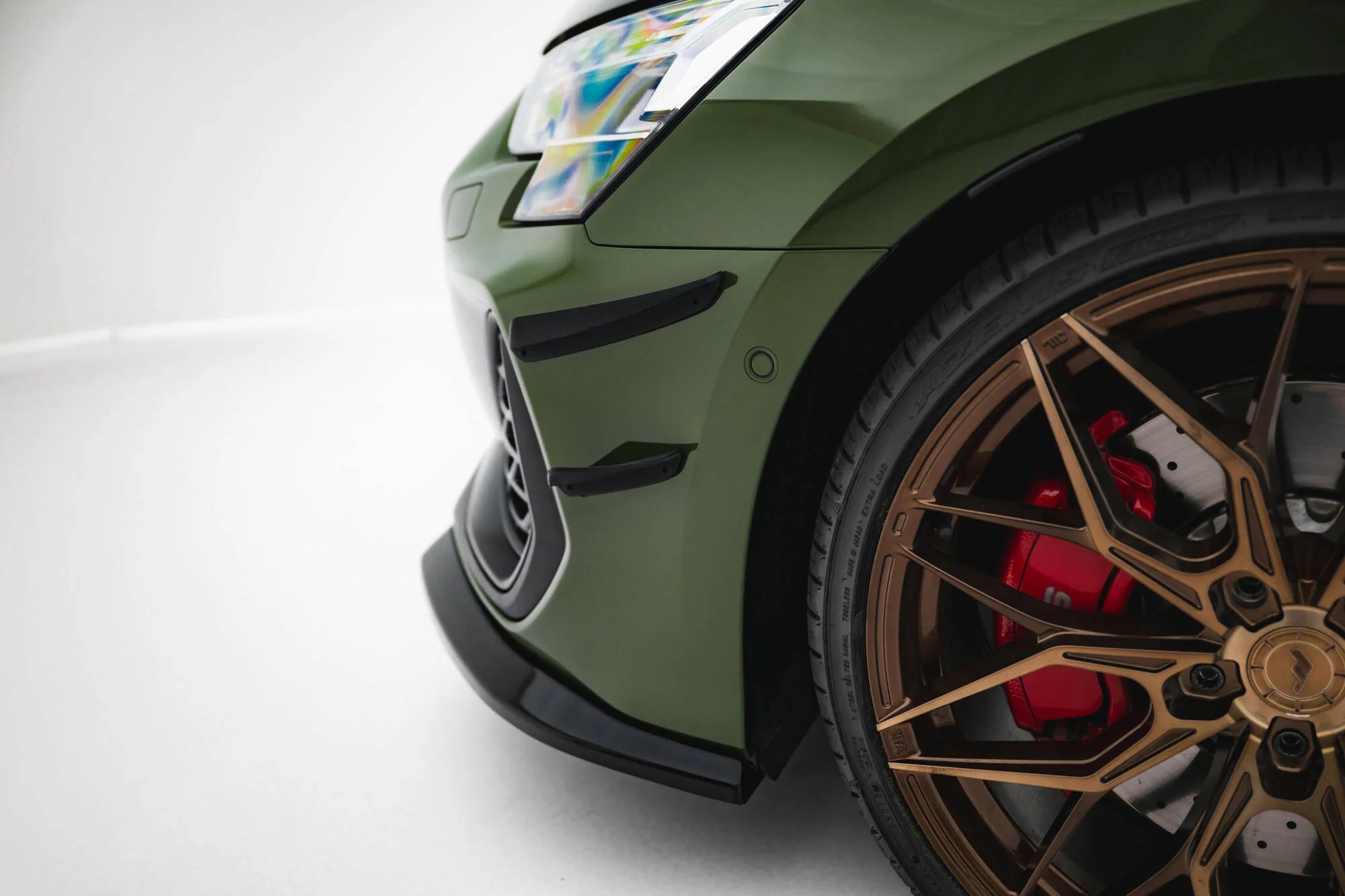 Canards(owiewki przedniego zderzaka) Audi S3 Sportback / A3 S-line Sportback 8Y Facelift - Image 3