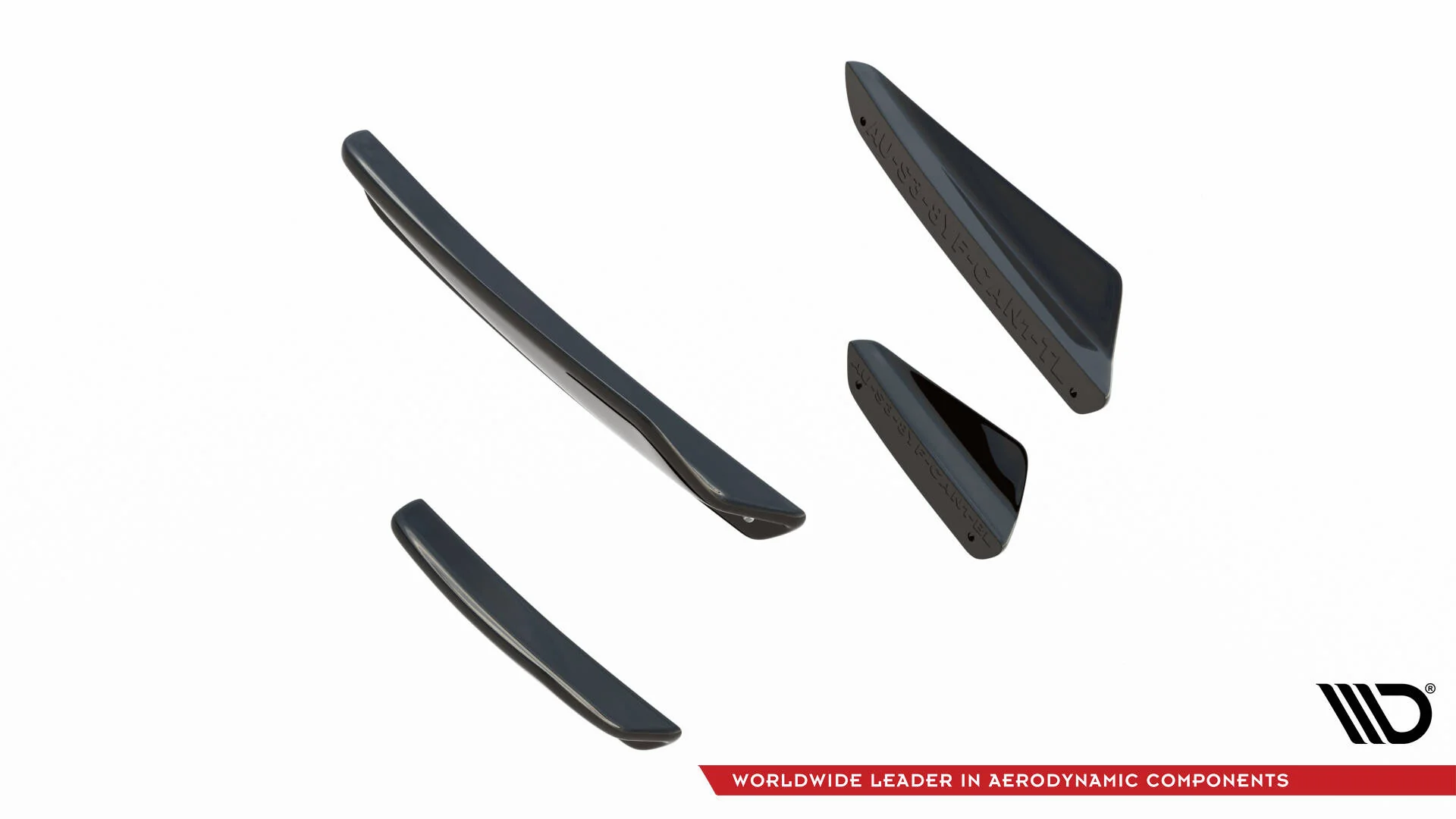Canards(owiewki przedniego zderzaka) Audi S3 Sportback / A3 S-line Sportback 8Y Facelift - Image 5