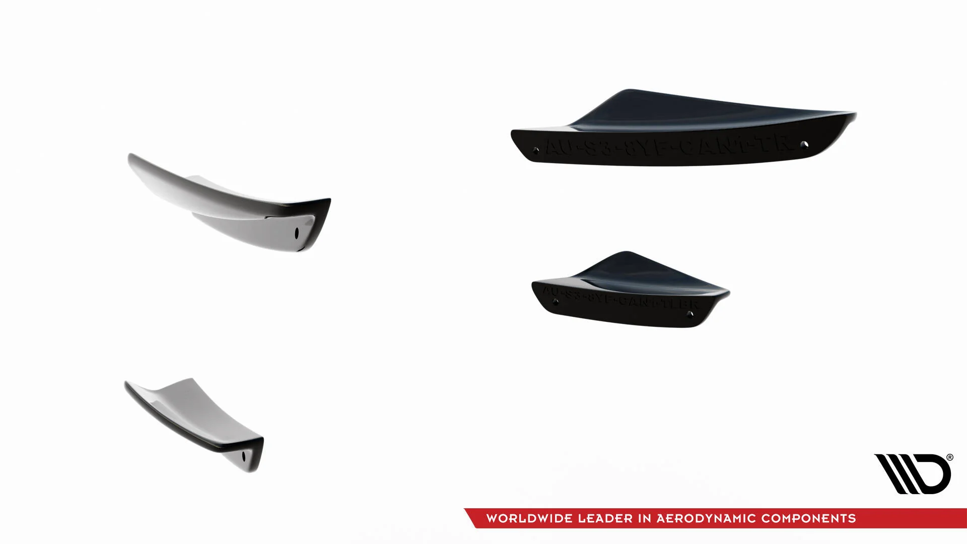 Canards(owiewki przedniego zderzaka) Audi S3 Sportback / A3 S-line Sportback 8Y Facelift - Image 6