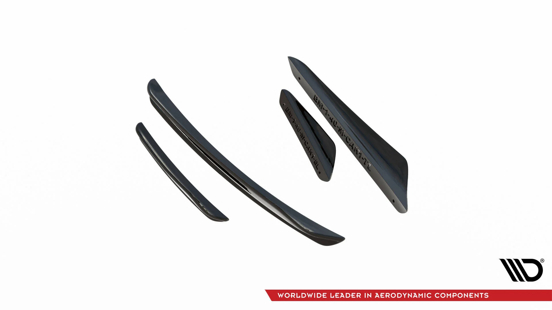 Canards(owiewki przedniego zderzaka) BMW 1 M-Pack / M135i / 128ti F40 - Image 6