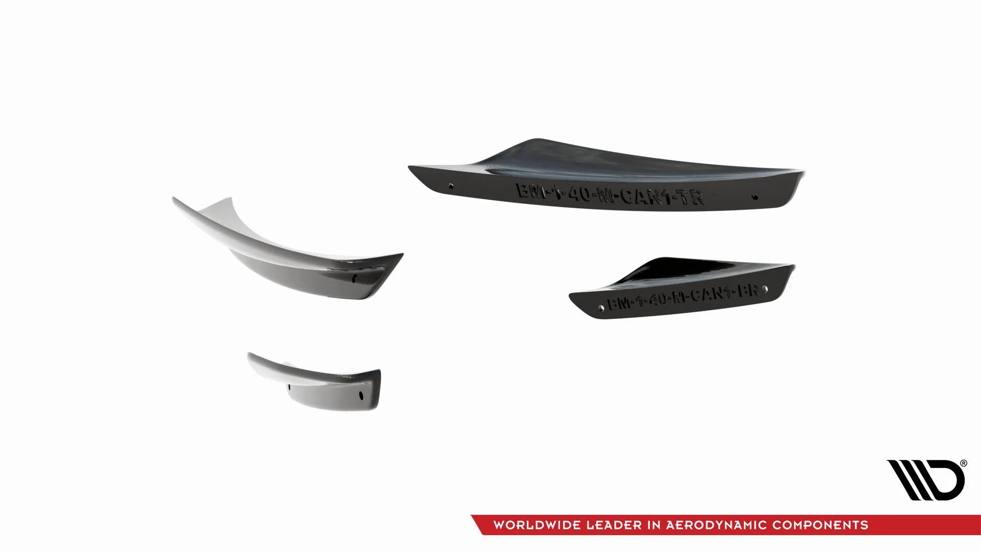 Canards(owiewki przedniego zderzaka) BMW 1 M-Pack / M135i / 128ti F40 - Image 7