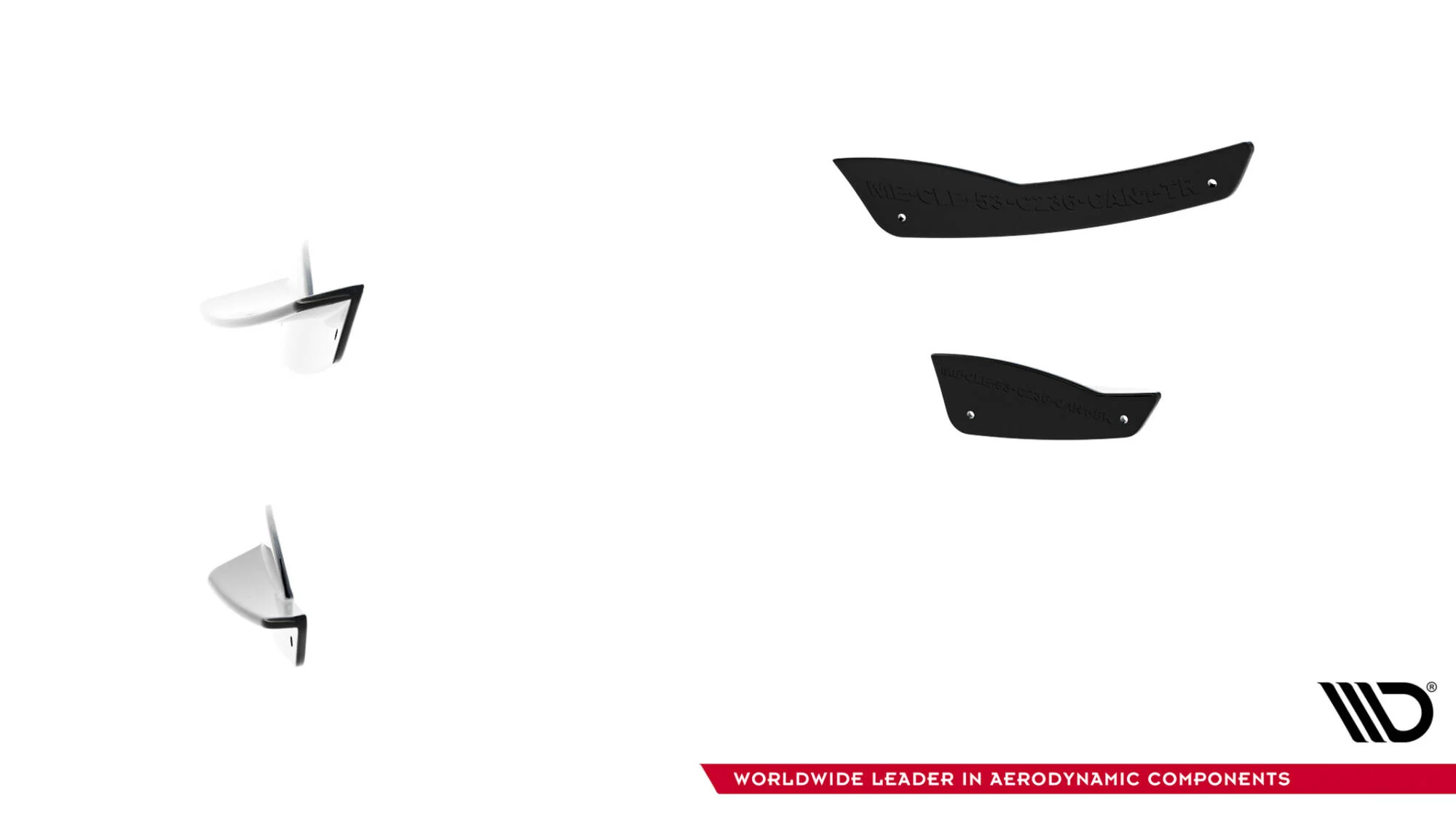Canards(owiewki przedniego zderzaka) Mercedes-AMG CLE 53 C236 - Image 4