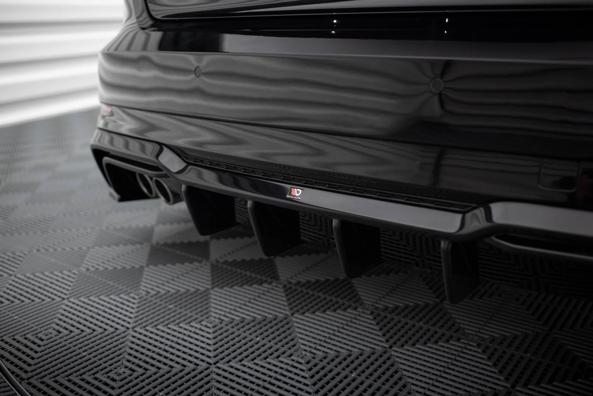 Dokładka Tylna Audi A3 S-Line Sportback 8V Facelift (Wersja z podwójnymi wydechami z jedenj strony) - Image 3