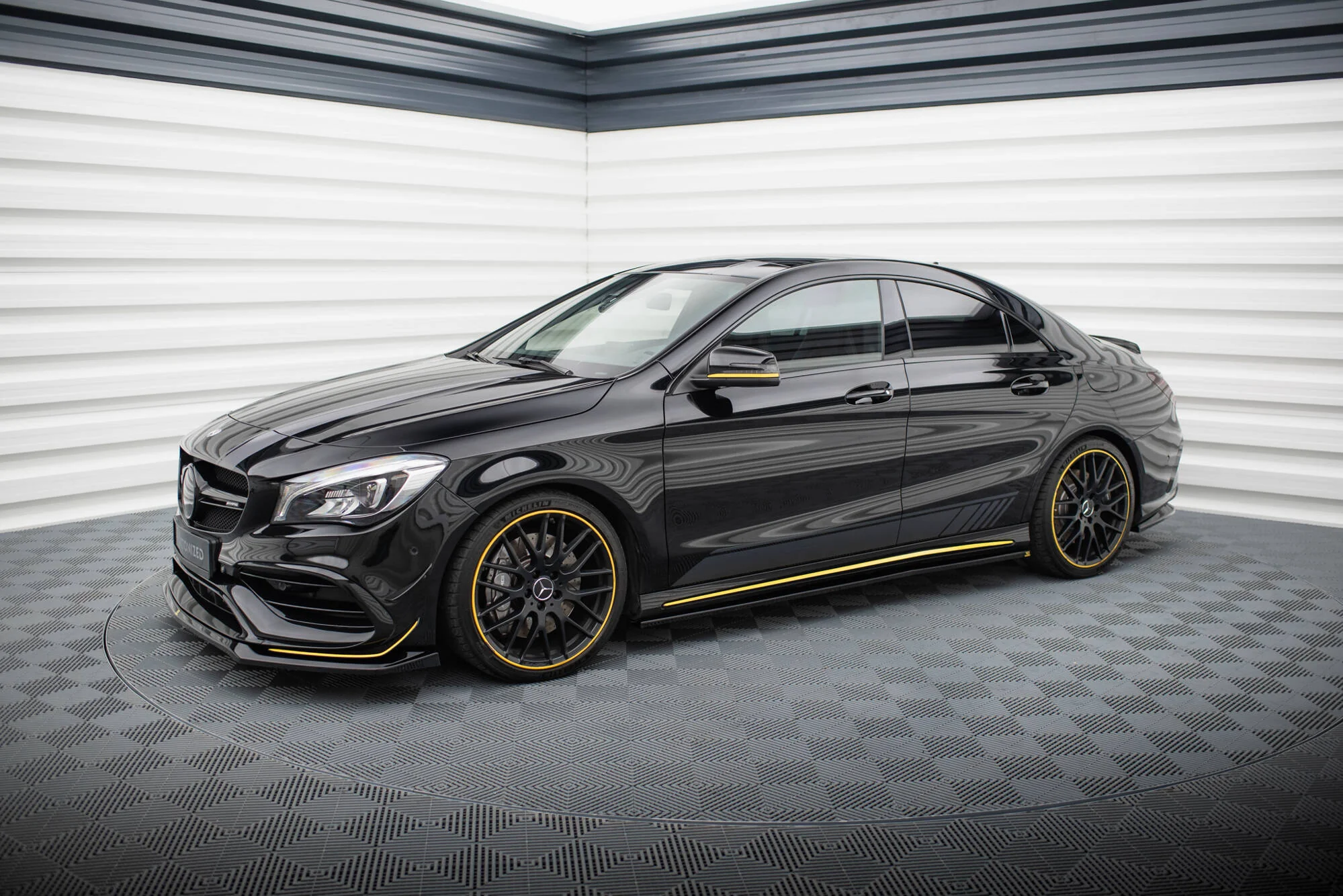 Dokładki Progów Mercedes-AMG CLA 45 C117 Facelift - Image 2