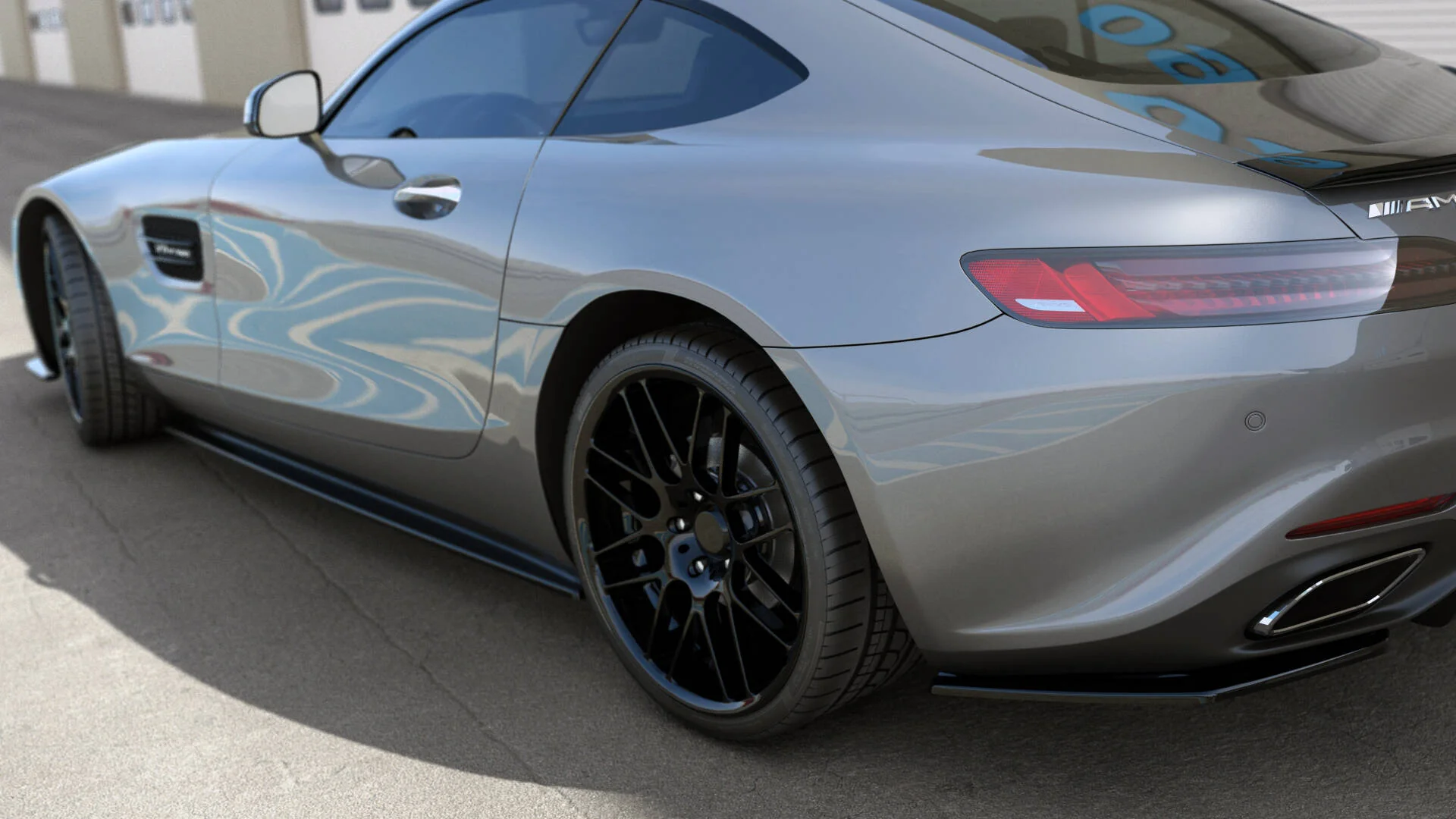 Dokładki Progów Mercedes-AMG GT / GT S C190 Facelift - Image 3