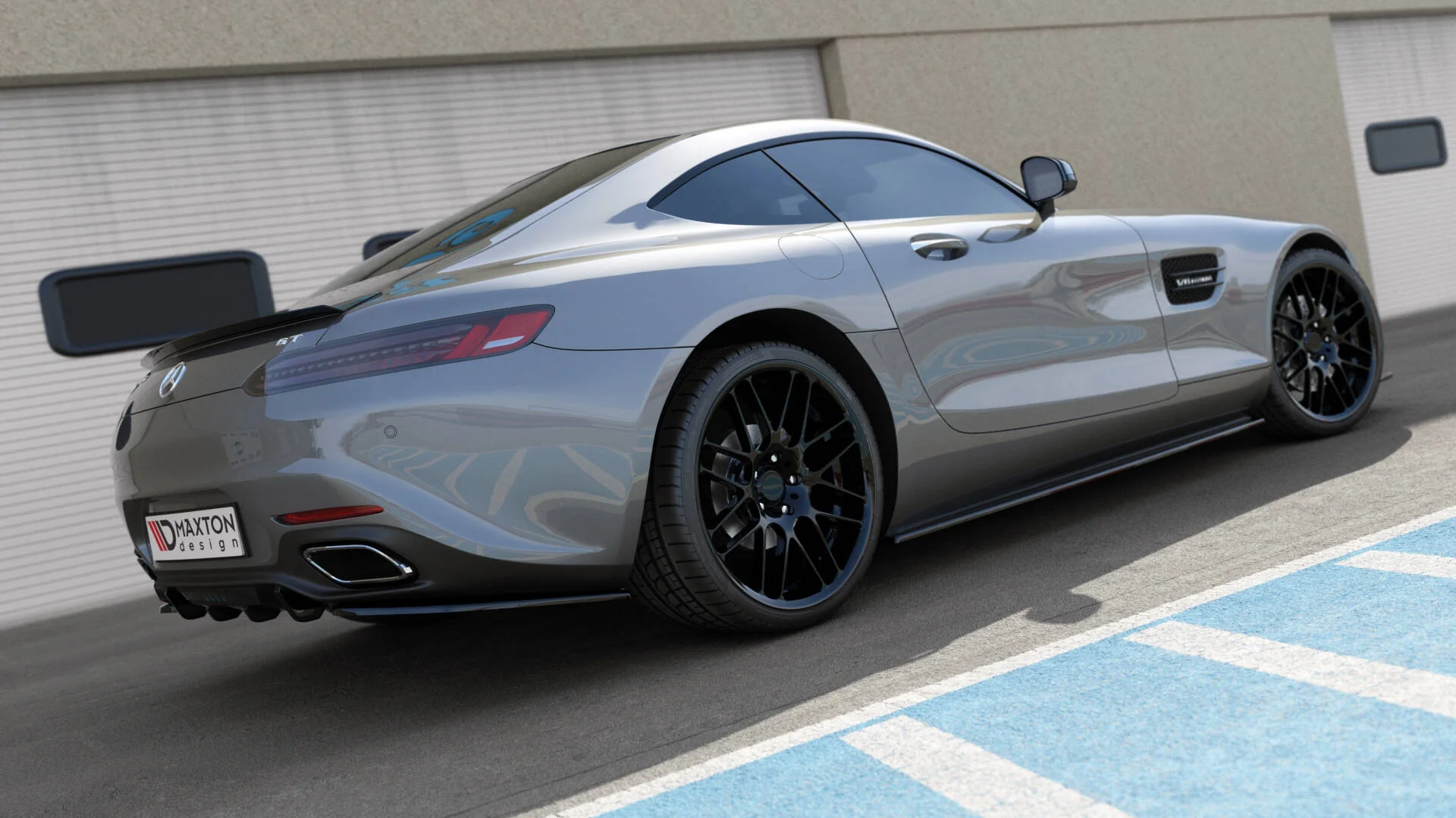 Dokładki Progów Mercedes-AMG GT / GT S C190 Facelift - Image 7