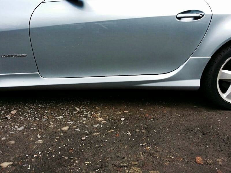 DOKŁADKI PROGÓW MERCEDES SLK R171 (SLK R172 AMG LOOK) ABS PLASTIC - Image 3
