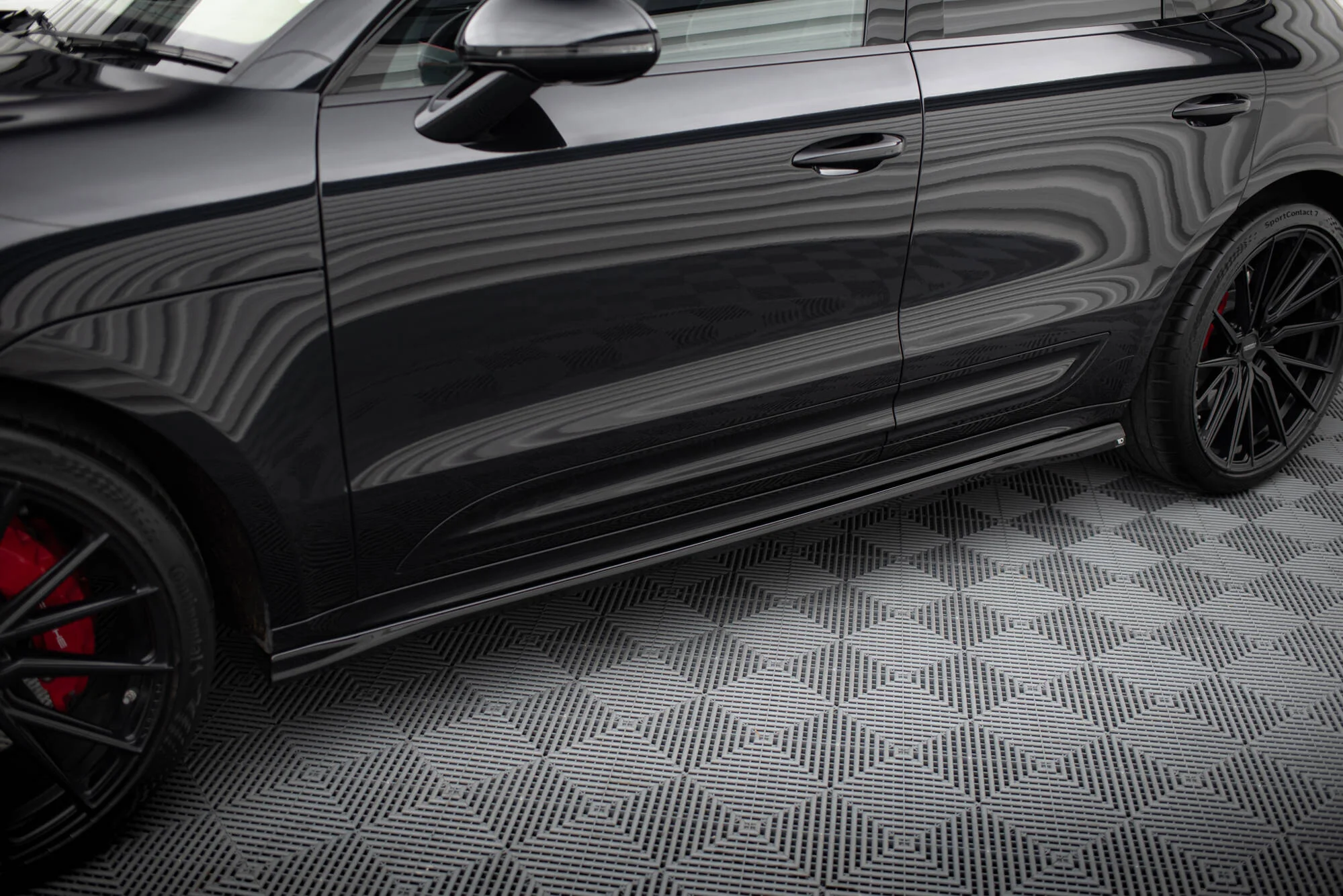 Dokładki Progów Porsche Macan T / GTS Mk1 Facelift 2
