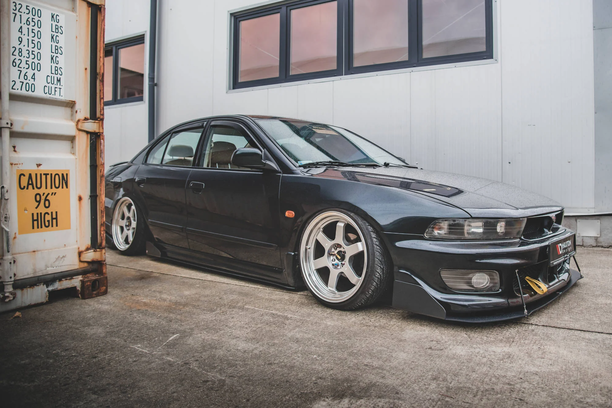 Dokładki Progów Racing Mitsubishi Galant Avance Mk8 - Image 2
