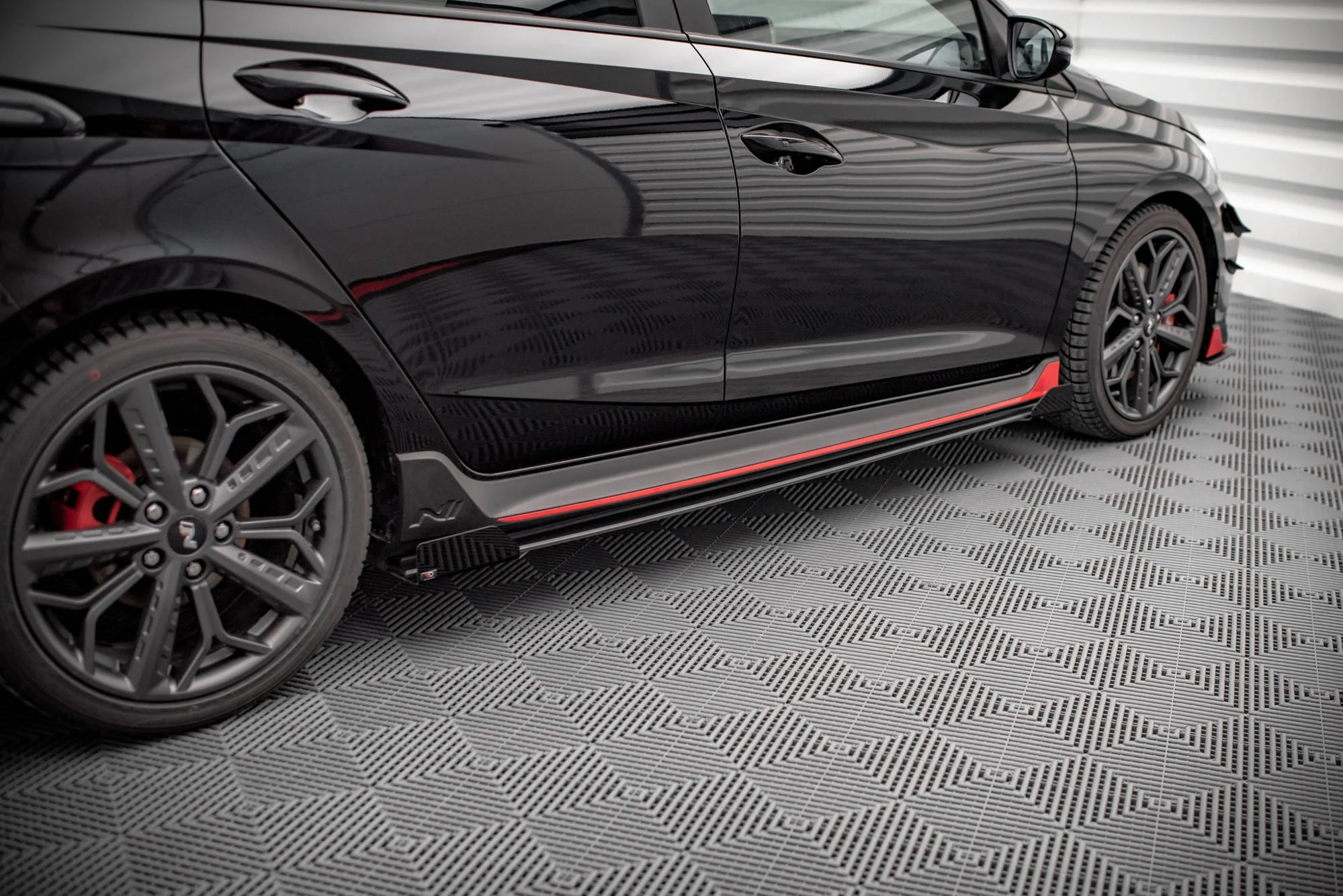 Dokładki progów Street Pro + Flaps Hyundai I20 N Mk3 - Image 3
