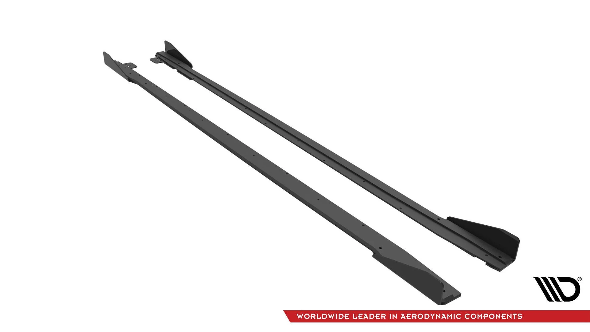 Dokładki progów Street Pro V.1 + Flaps Ford Mustang GT Mk6 Facelift - Image 4
