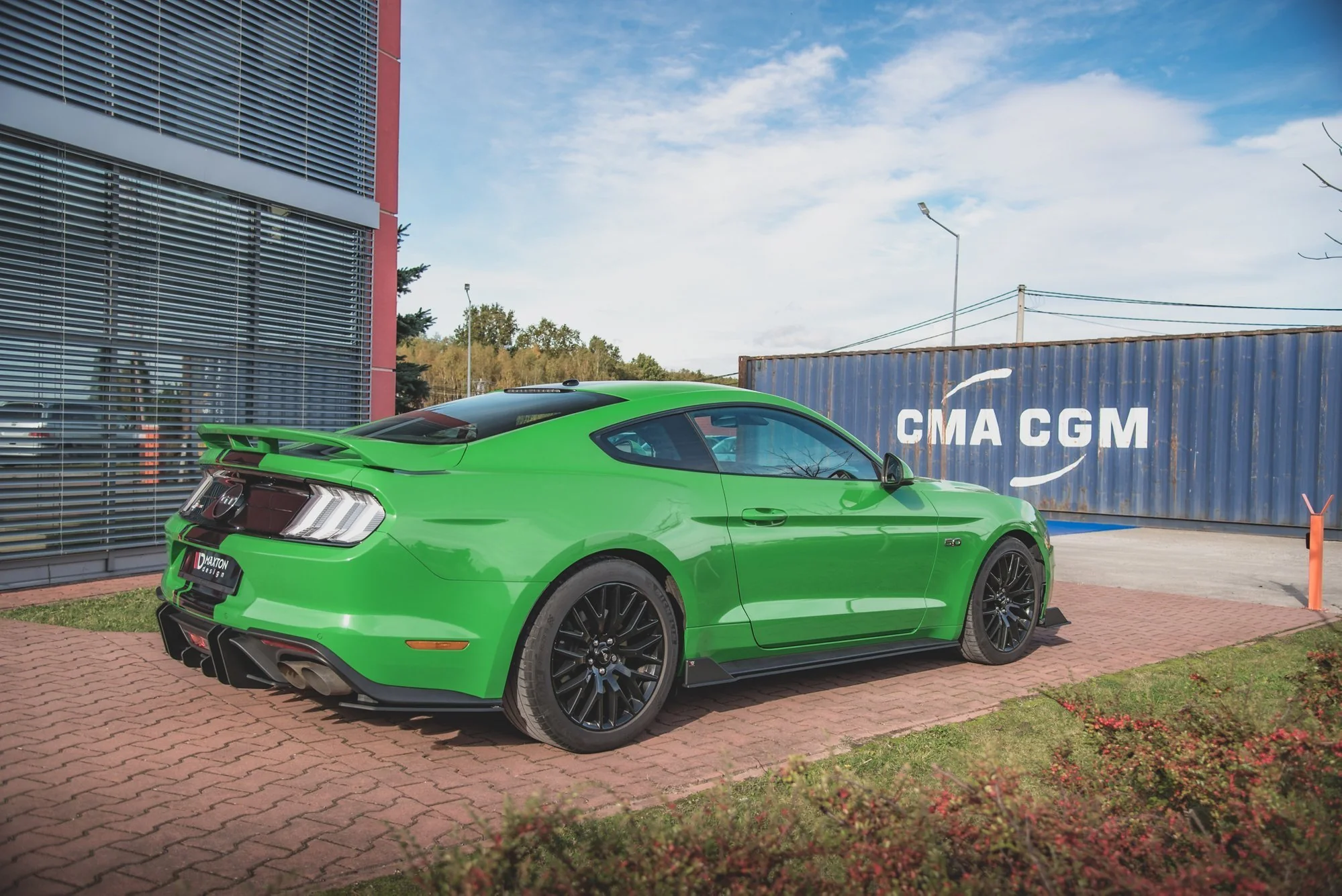 Dokładki progów Street Pro V.2 Ford Mustang GT Mk6 Facelift - Image 2