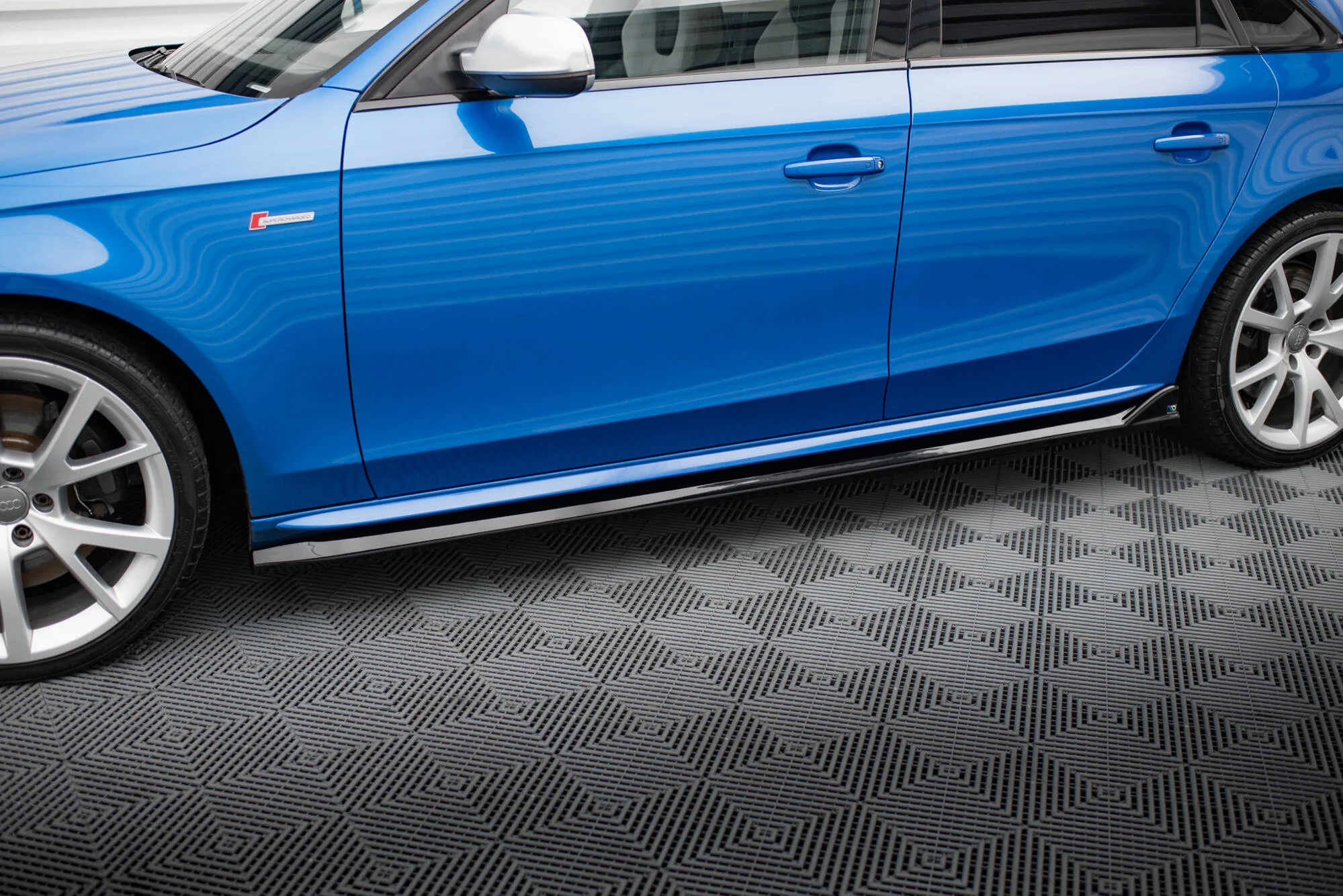 Dokładki Progów V.4 Audi A4 / A4 S-Line / S4 B8