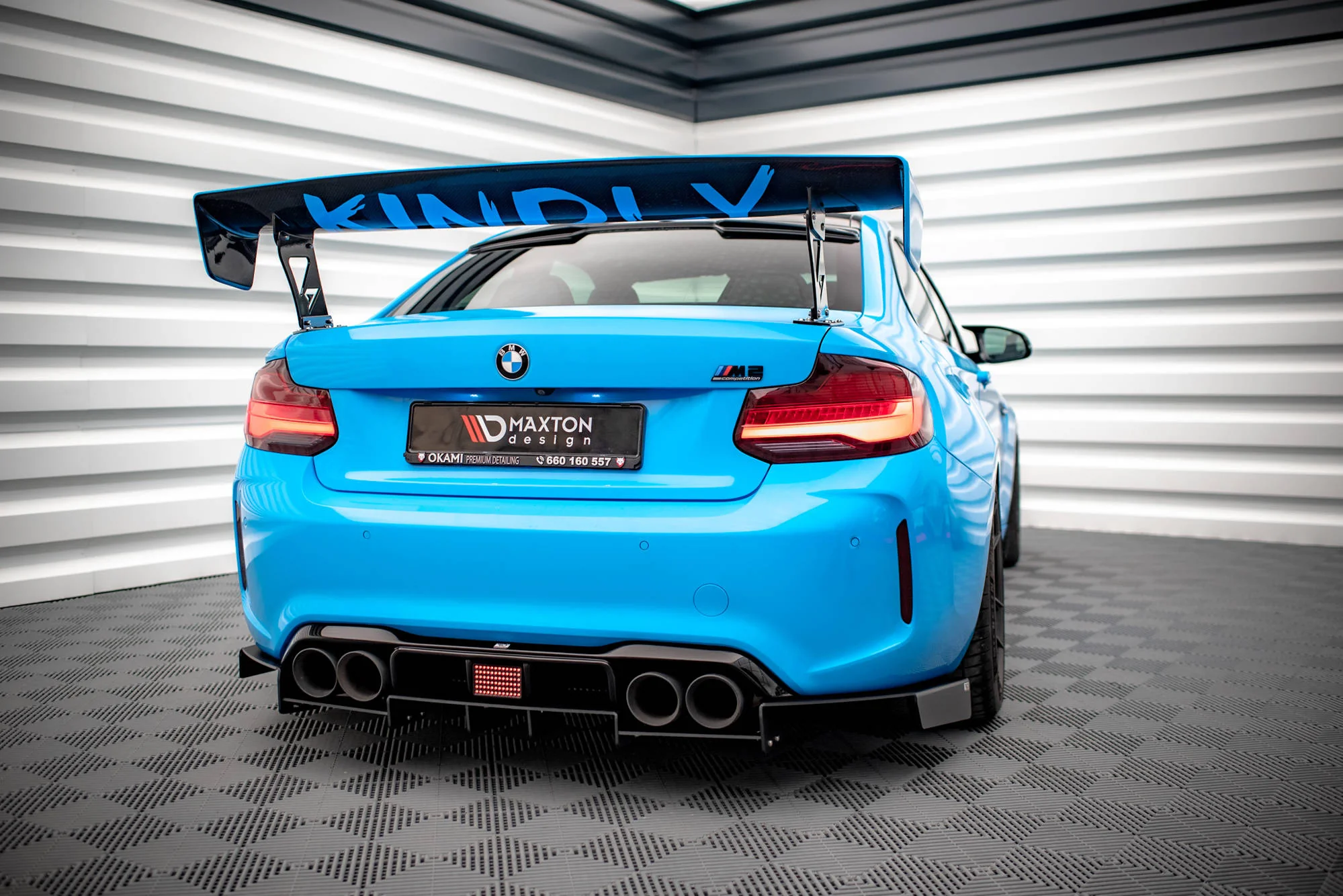 Dyfuzor Tylny Racing BMW M2 F87 - Image 4