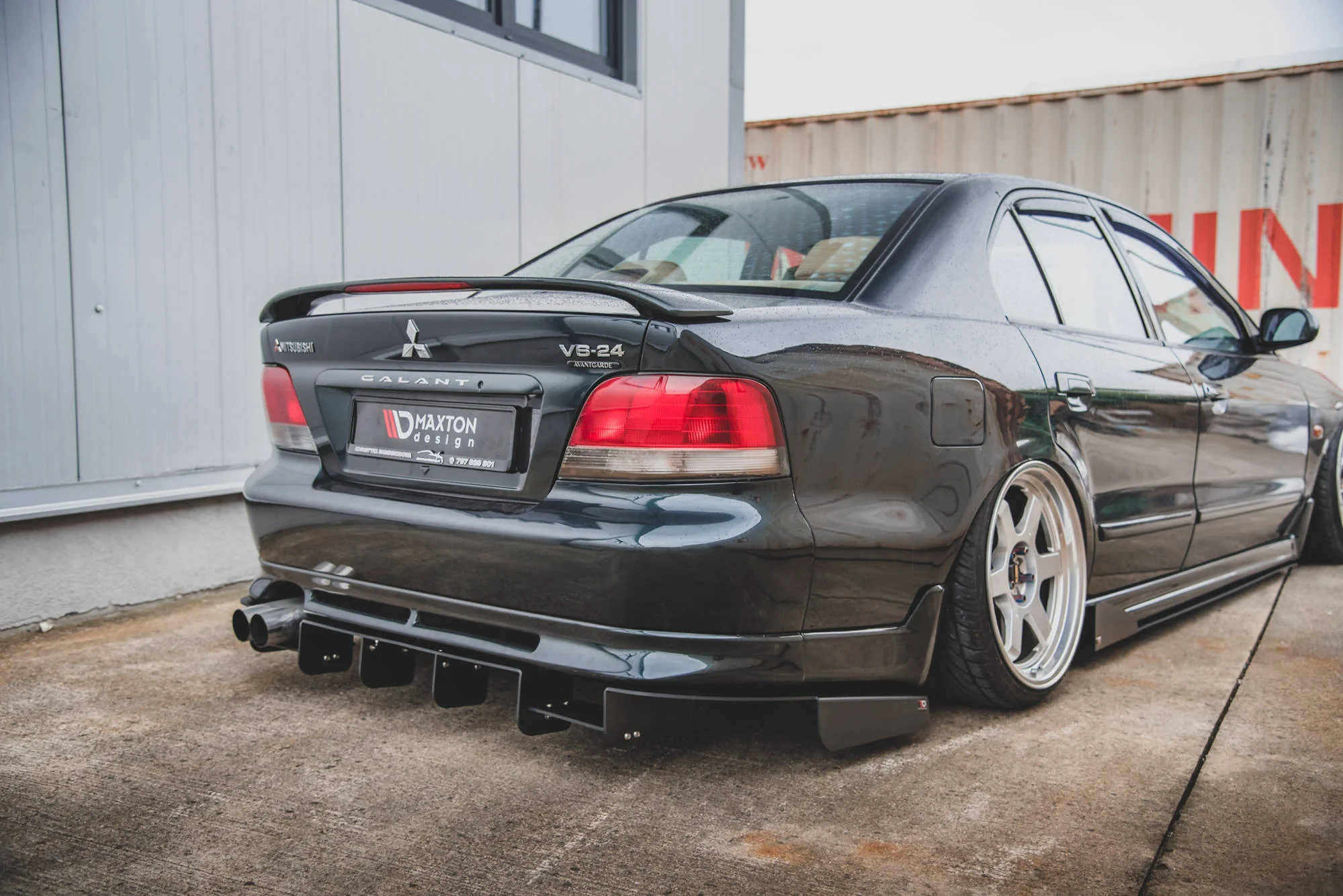 Dyfuzor Tylny Racing Mitsubishi Galant Avance Mk8 - Image 3