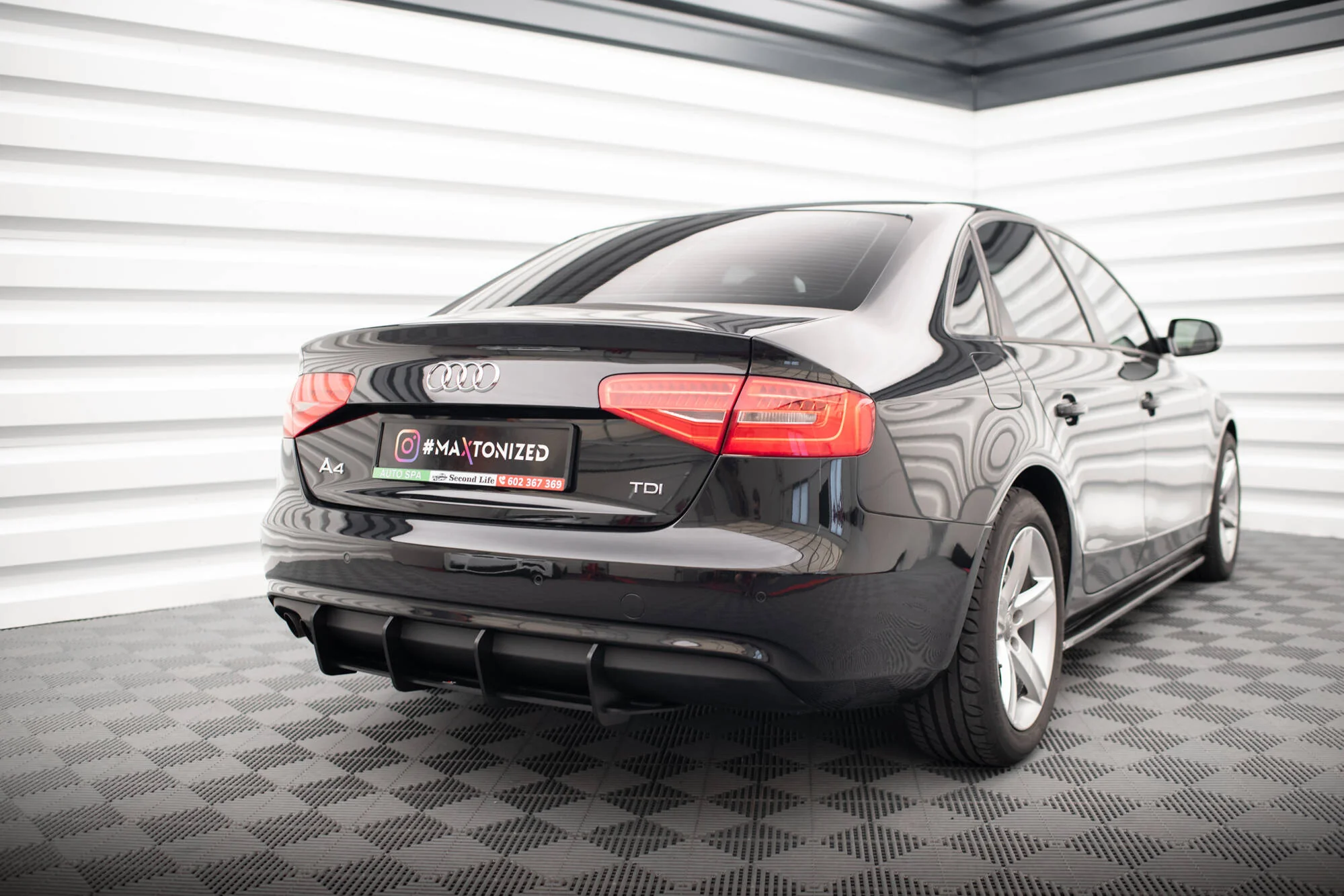 Dyfuzor Tylny Street Pro Audi A4 B8 Facelift - Image 2
