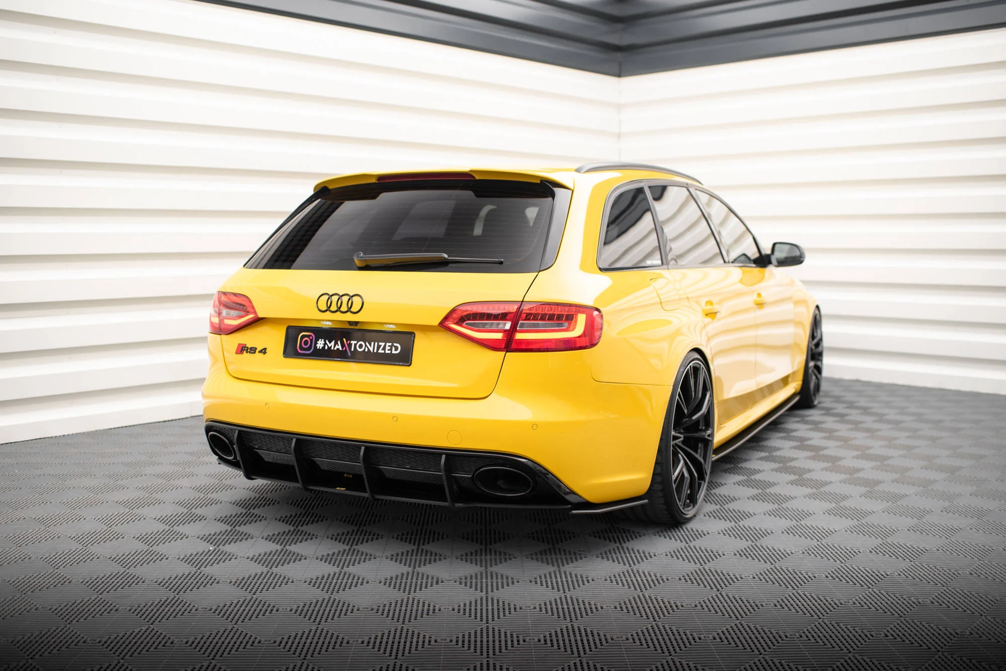 Dyfuzor Tylny Street Pro Audi RS4 B8 - Image 2