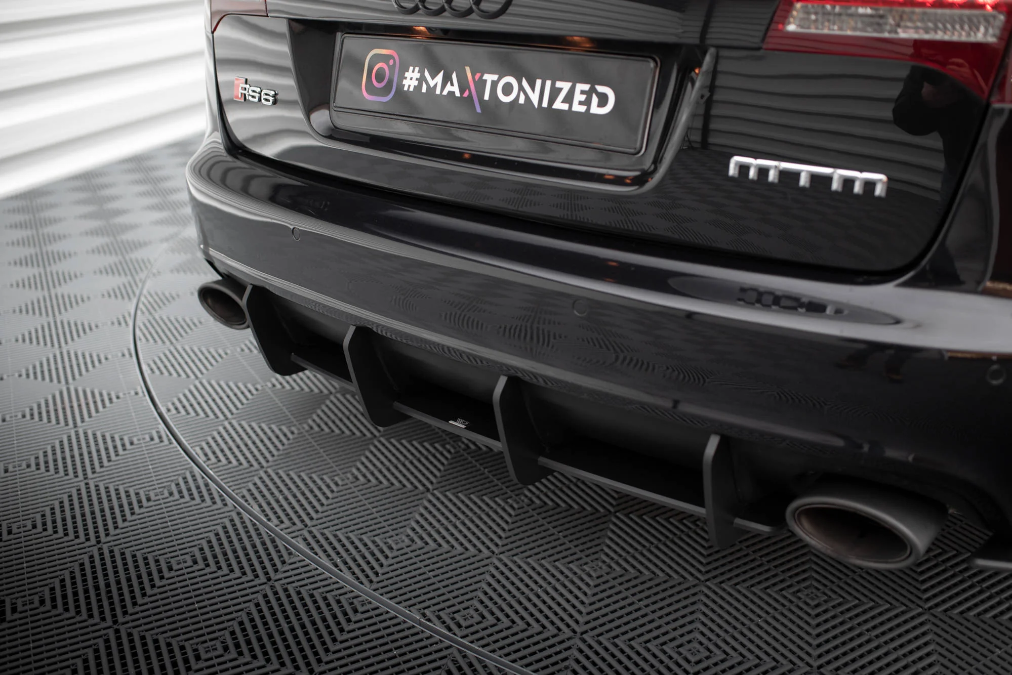 Dyfuzor Tylny Street Pro Audi RS6 Avant C6 - Image 2