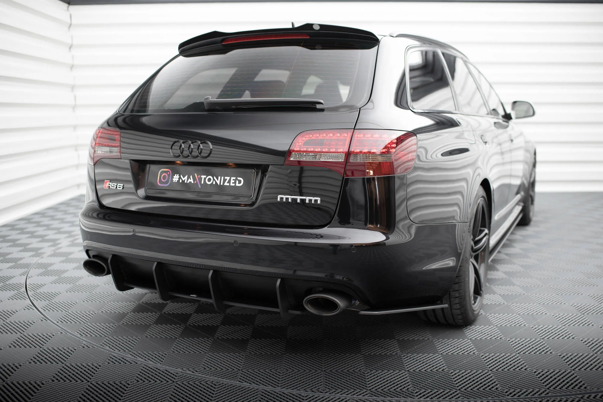 Dyfuzor Tylny Street Pro Audi RS6 Avant C6 - Image 4