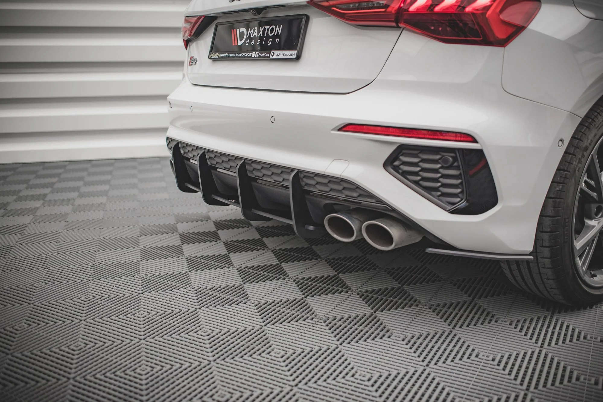 Dyfuzor Tylny Street Pro Audi S3 Sportback 8Y - Image 2