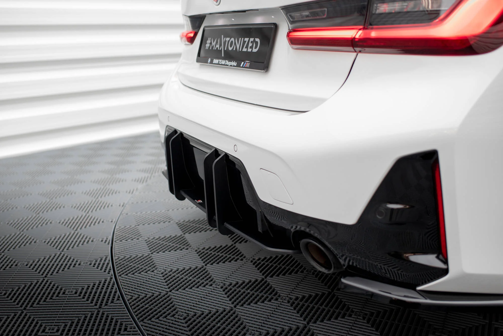 Dyfuzor Tylny Street Pro BMW 3 M-Pack G20 / G21 Facelift - Image 4