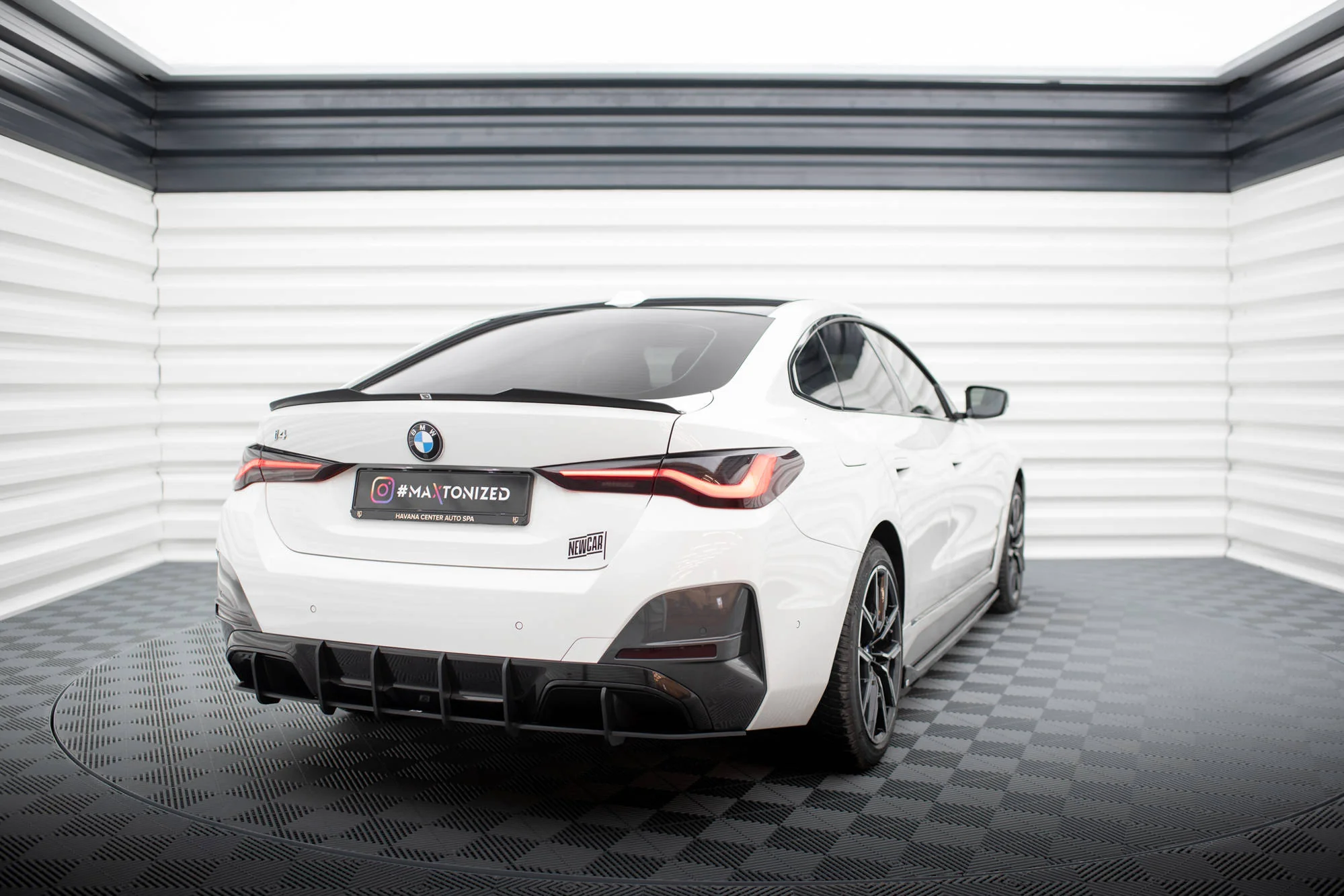 Dyfuzor Tylny Street Pro BMW i4 M-Pack G26 - Image 2