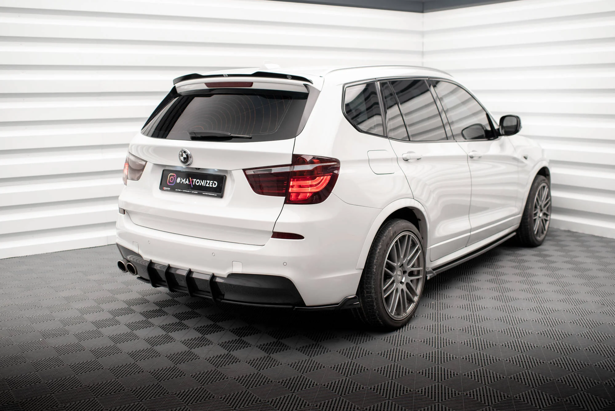 Dyfuzor Tylny Street Pro BMW X3 M-Pack F25 - Image 2
