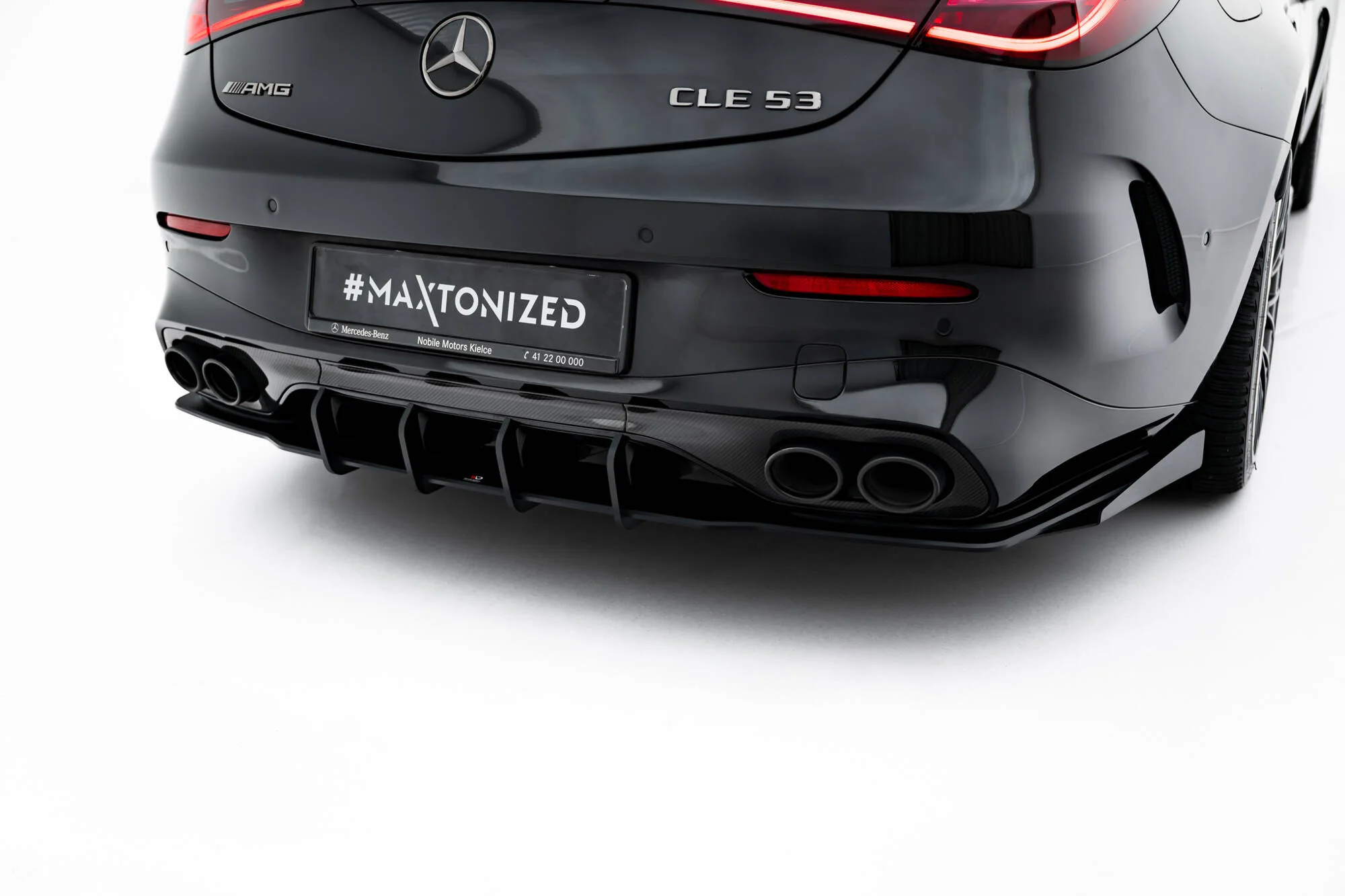 Dyfuzor Tylny Street Pro + Flaps Mercedes-AMG CLE 53 C236 - Image 3