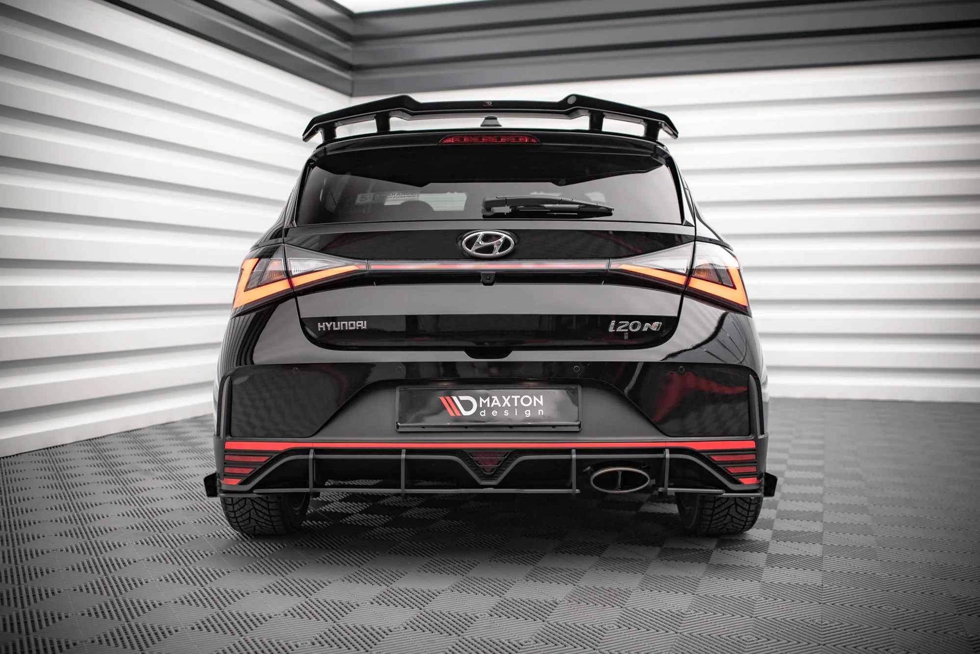 Dyfuzor Tylny Street Pro Hyundai I20 N Mk3 - Image 2