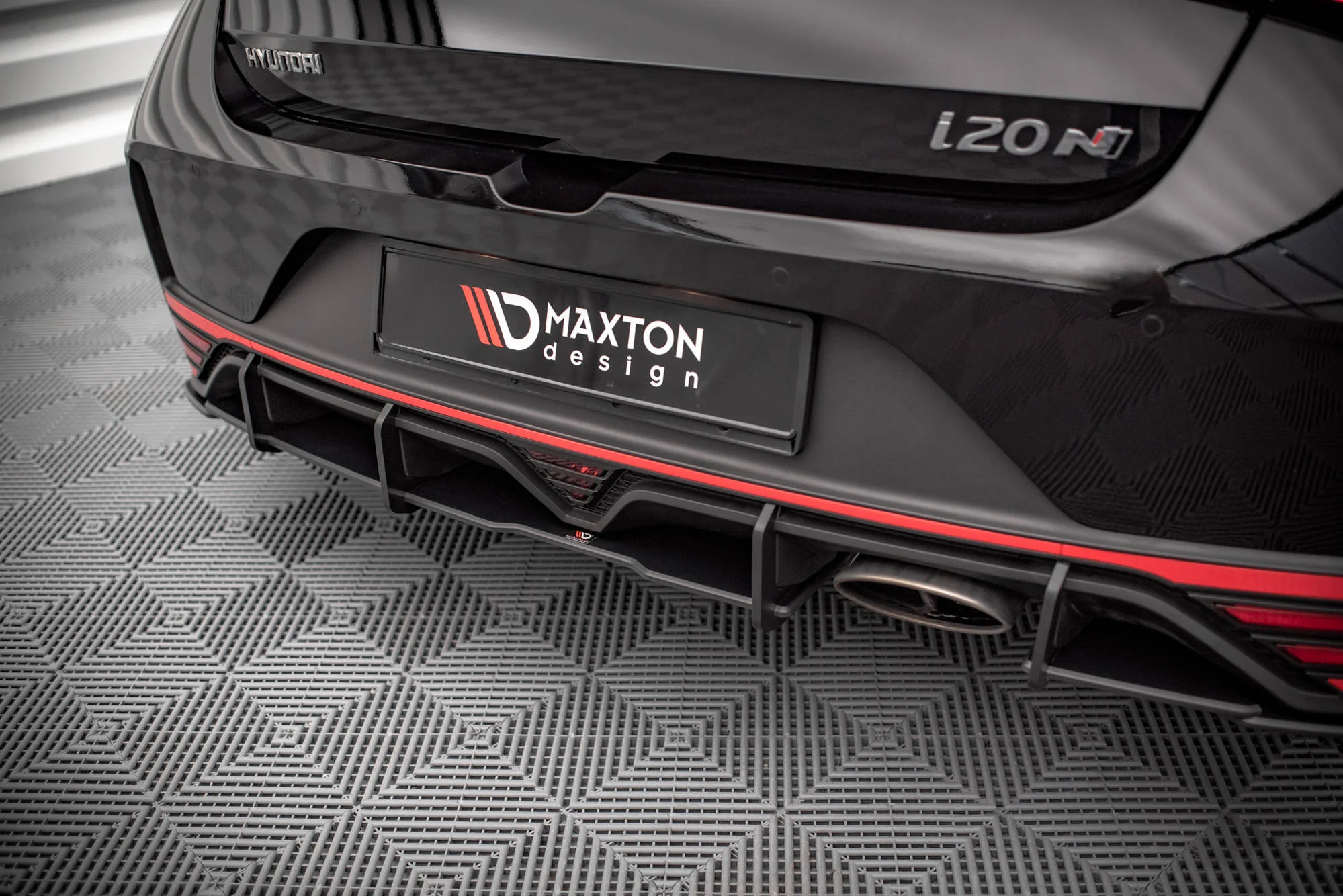 Dyfuzor Tylny Street Pro Hyundai I20 N Mk3 - Image 3