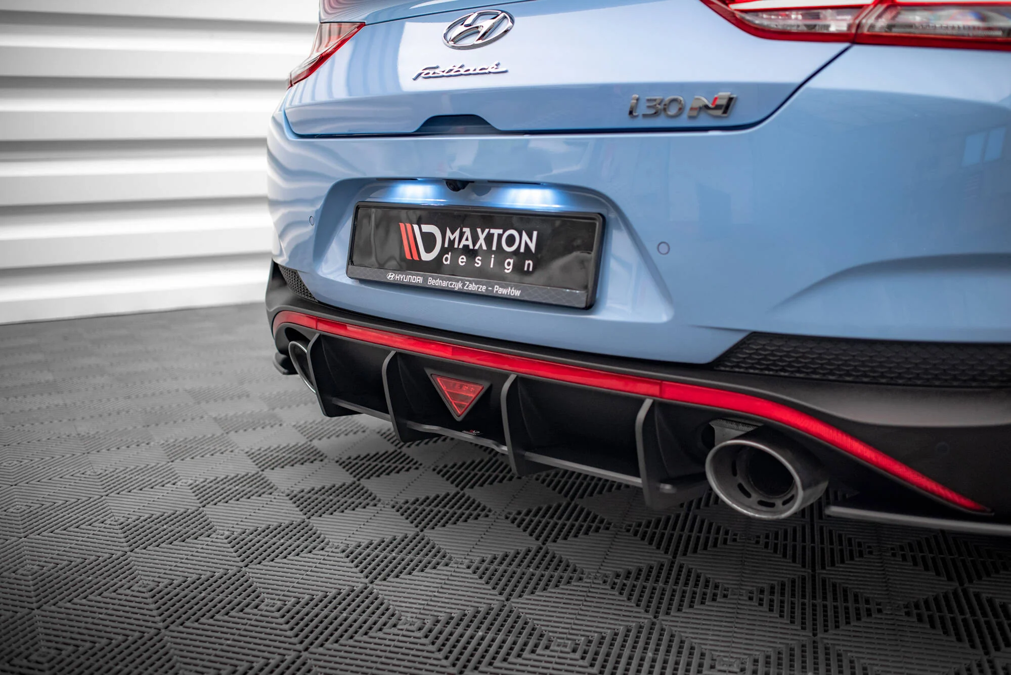 Dyfuzor Tylny Street Pro Hyundai I30 N Fastback Mk3 Facelift - Image 2