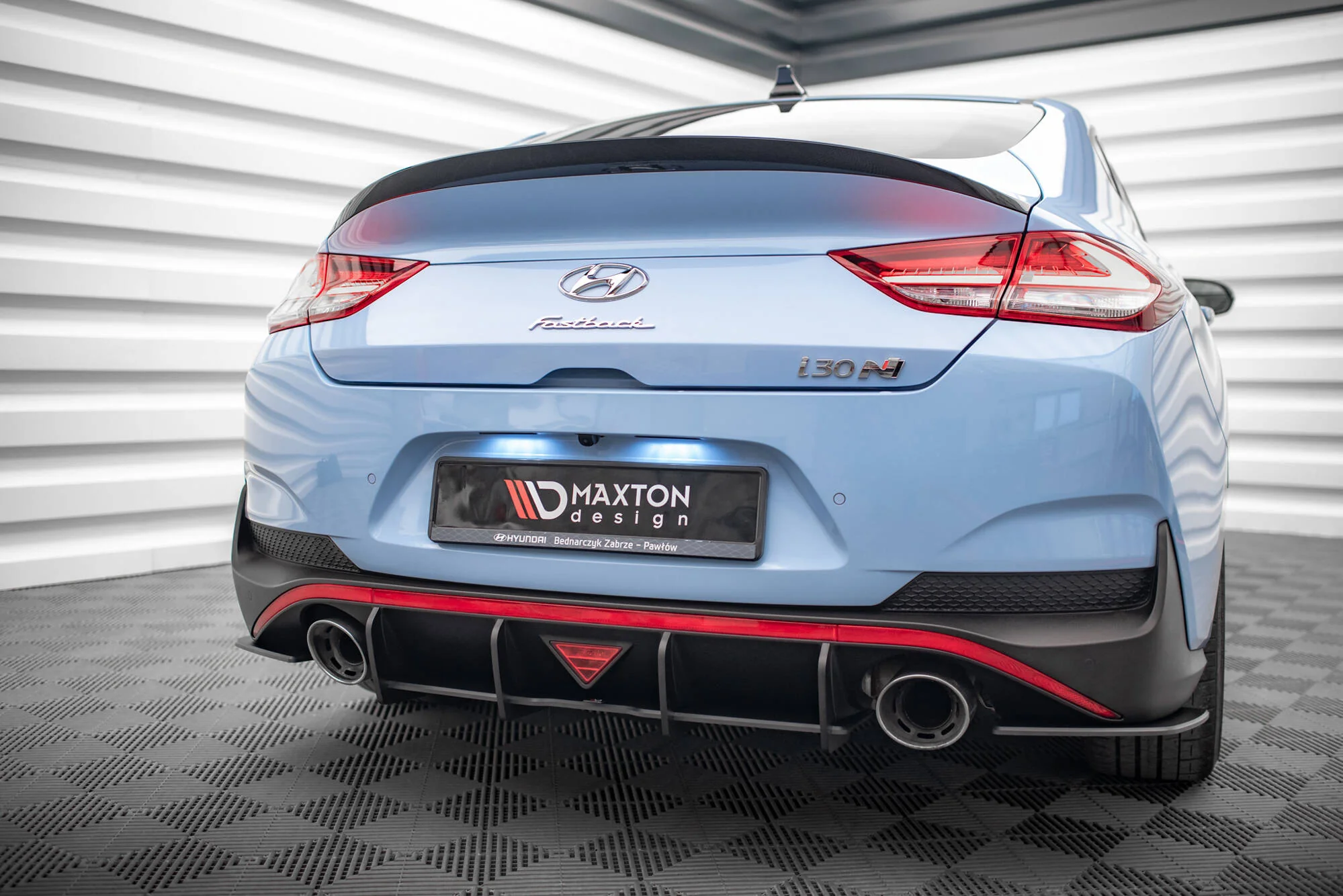 Dyfuzor Tylny Street Pro Hyundai I30 N Fastback Mk3 Facelift - Image 3