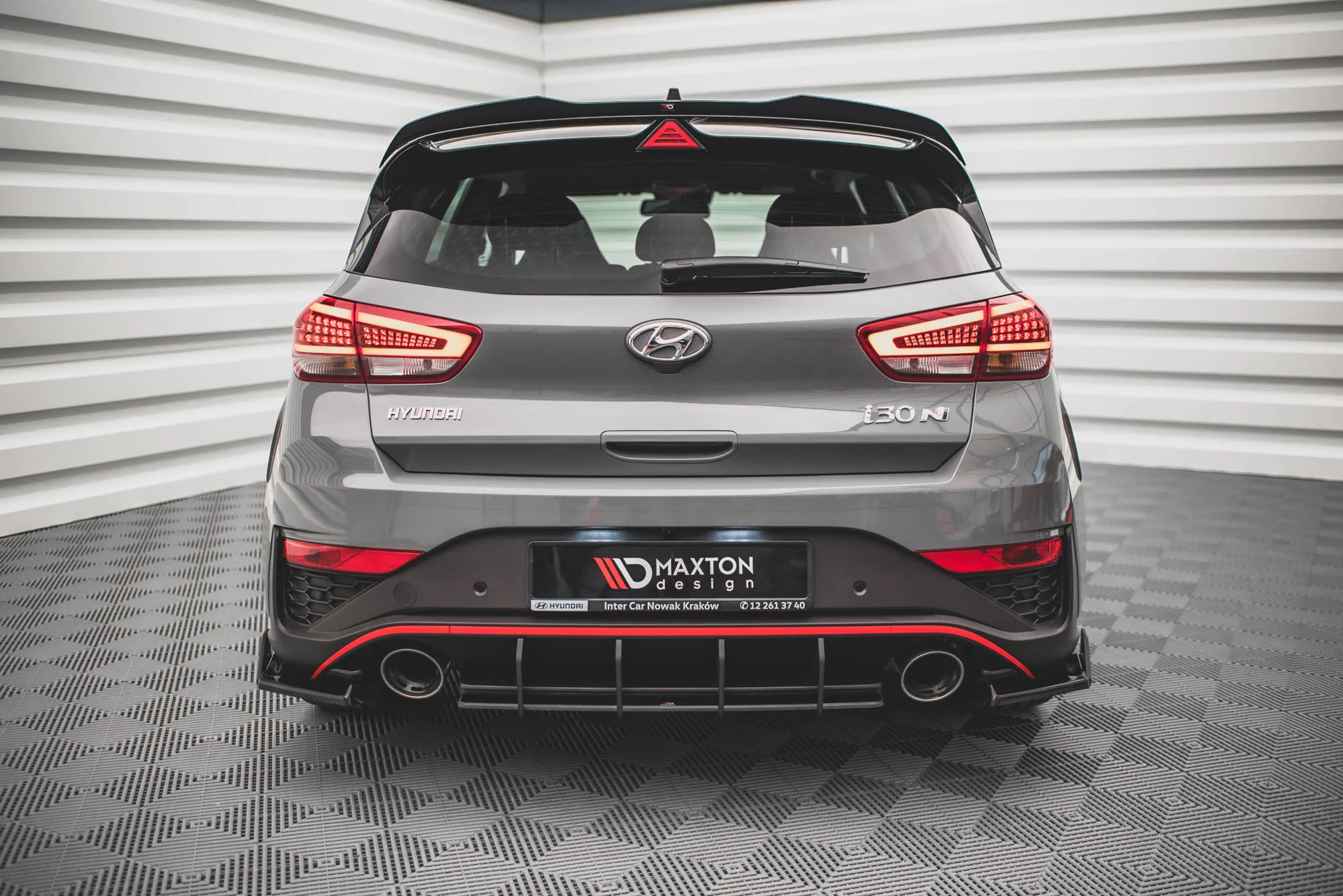 Dyfuzor Tylny Street Pro Hyundai I30 N Hatchback Mk3 Facelift - Image 2