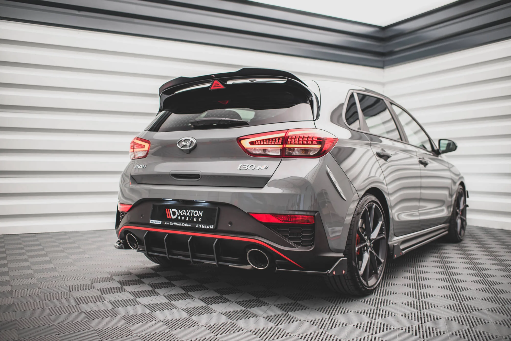 Dyfuzor Tylny Street Pro Hyundai I30 N Hatchback Mk3 Facelift - Image 3