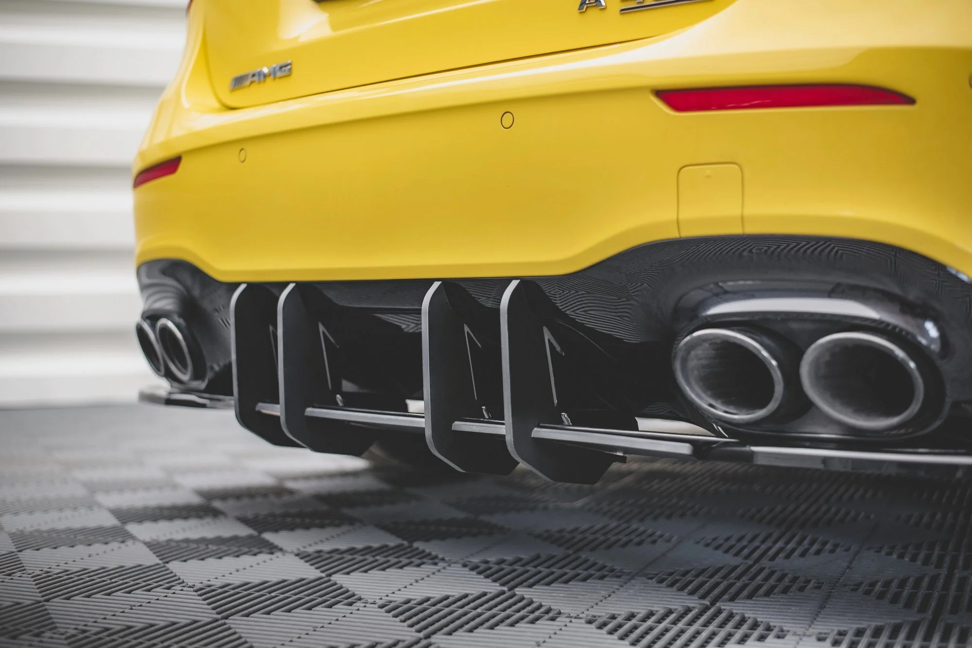 Dyfuzor Tylny Street Pro Mercedes-AMG A45 S Aero Pack W177 - Image 2