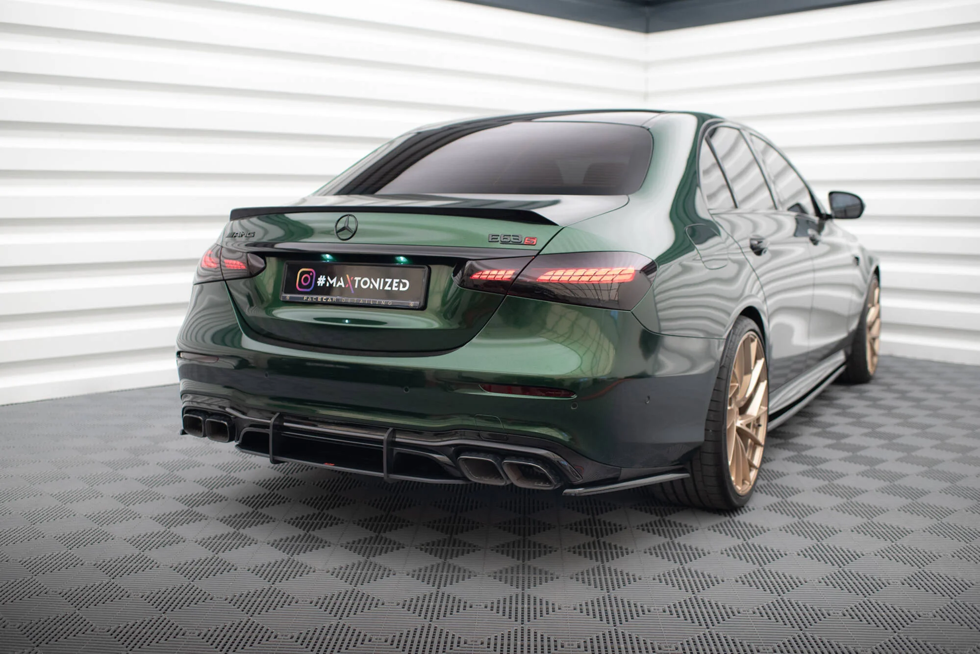 Dyfuzor Tylny Street Pro Mercedes-AMG E63 Sedan W213 Facelift - Image 2