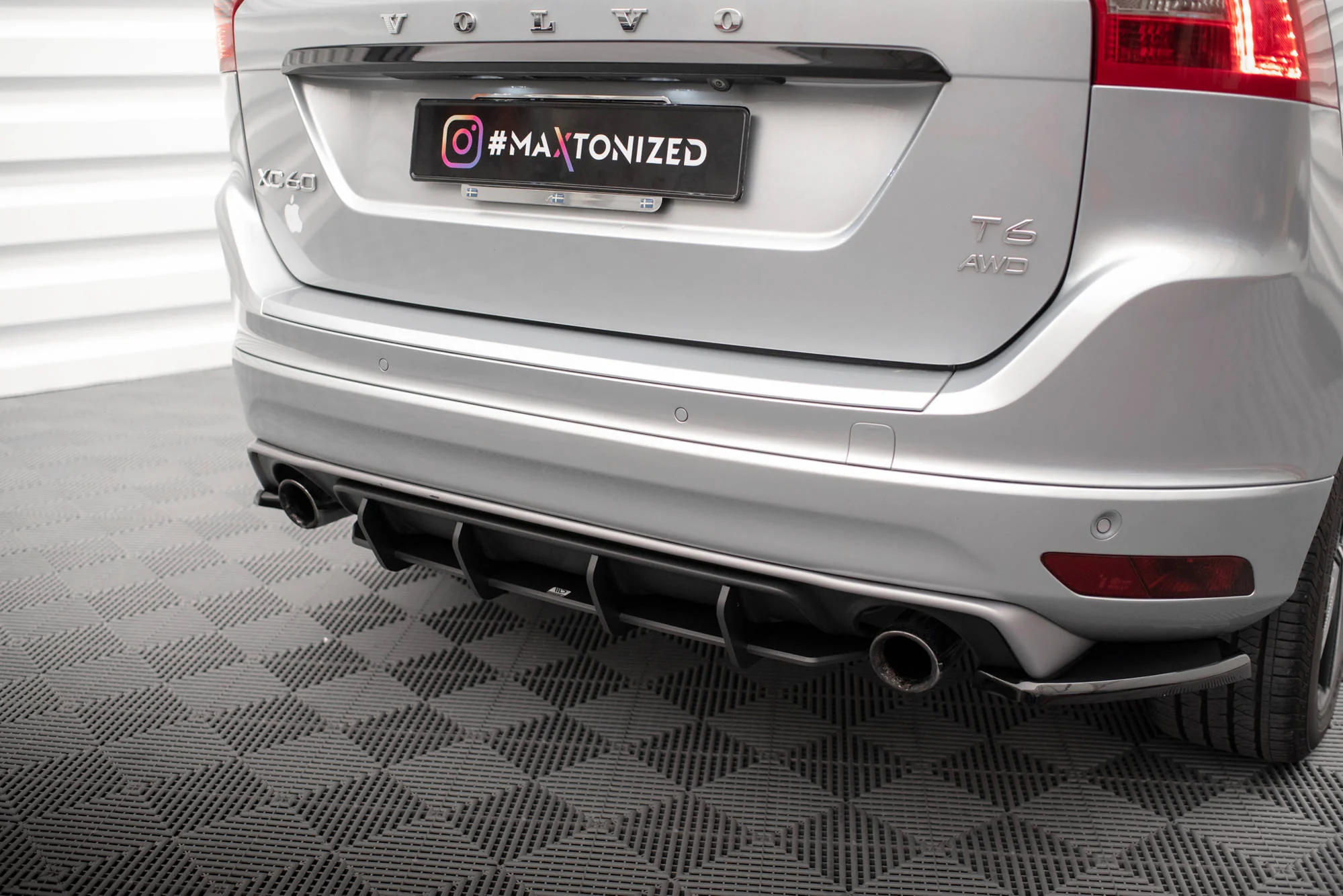 Dyfuzor Tylny Street Pro Volvo XC60 R-Design Mk1 Facelift - Image 2