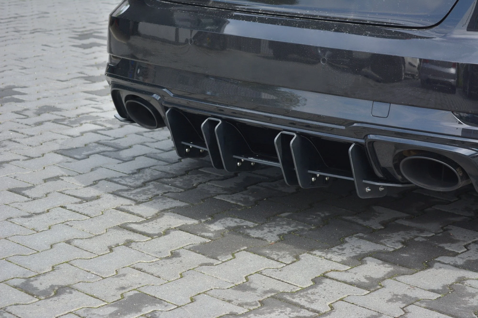 Dyfuzor Tylny V.2 Audi RS3 8V FL Sportback - Image 3