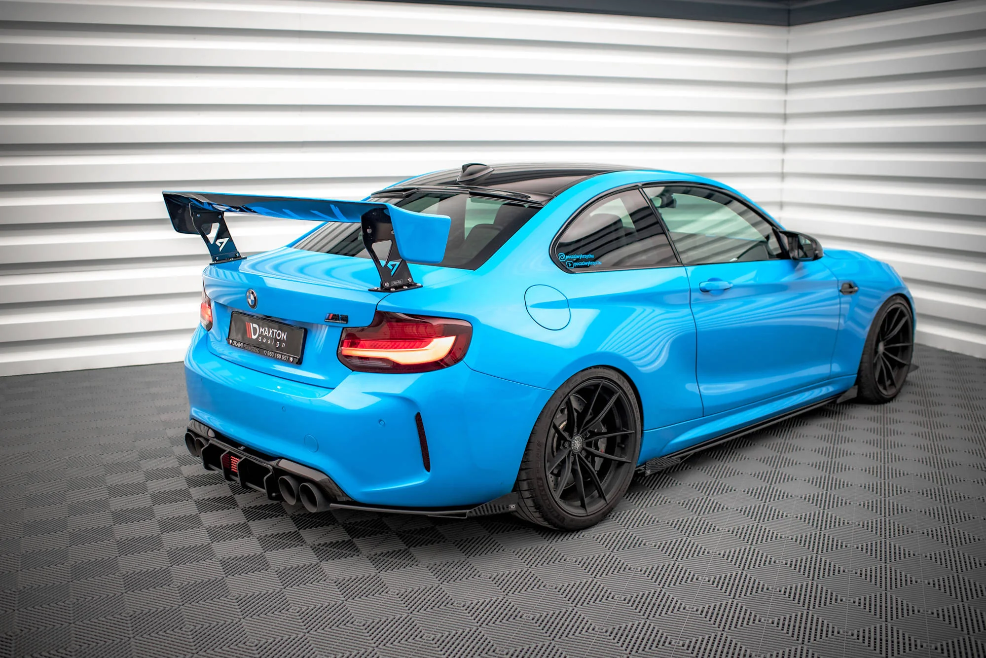 Flapsy Tylne Boczne BMW M2 F87