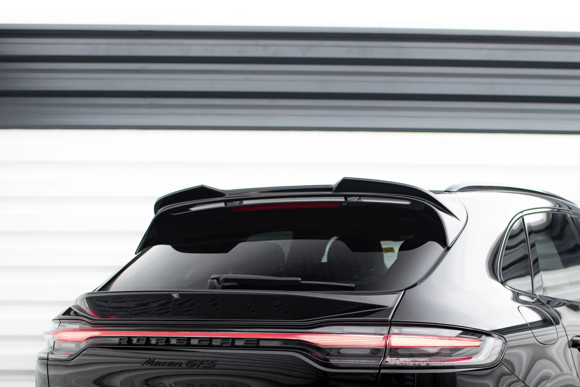Górne Przedłużenie Spoilera 3D Porsche Macan GTS Mk1 Facelift 2