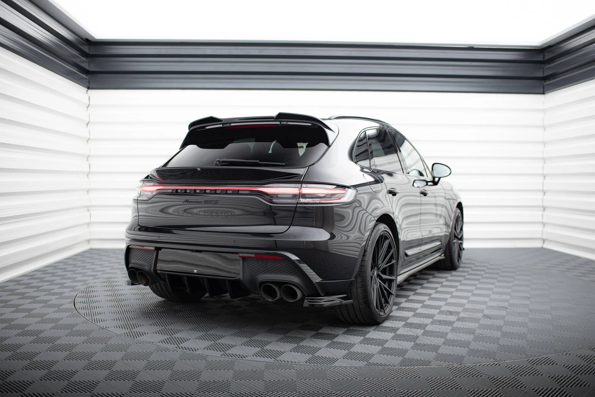Górne Przedłużenie Spoilera 3D Porsche Macan GTS Mk1 Facelift 2 - Image 2