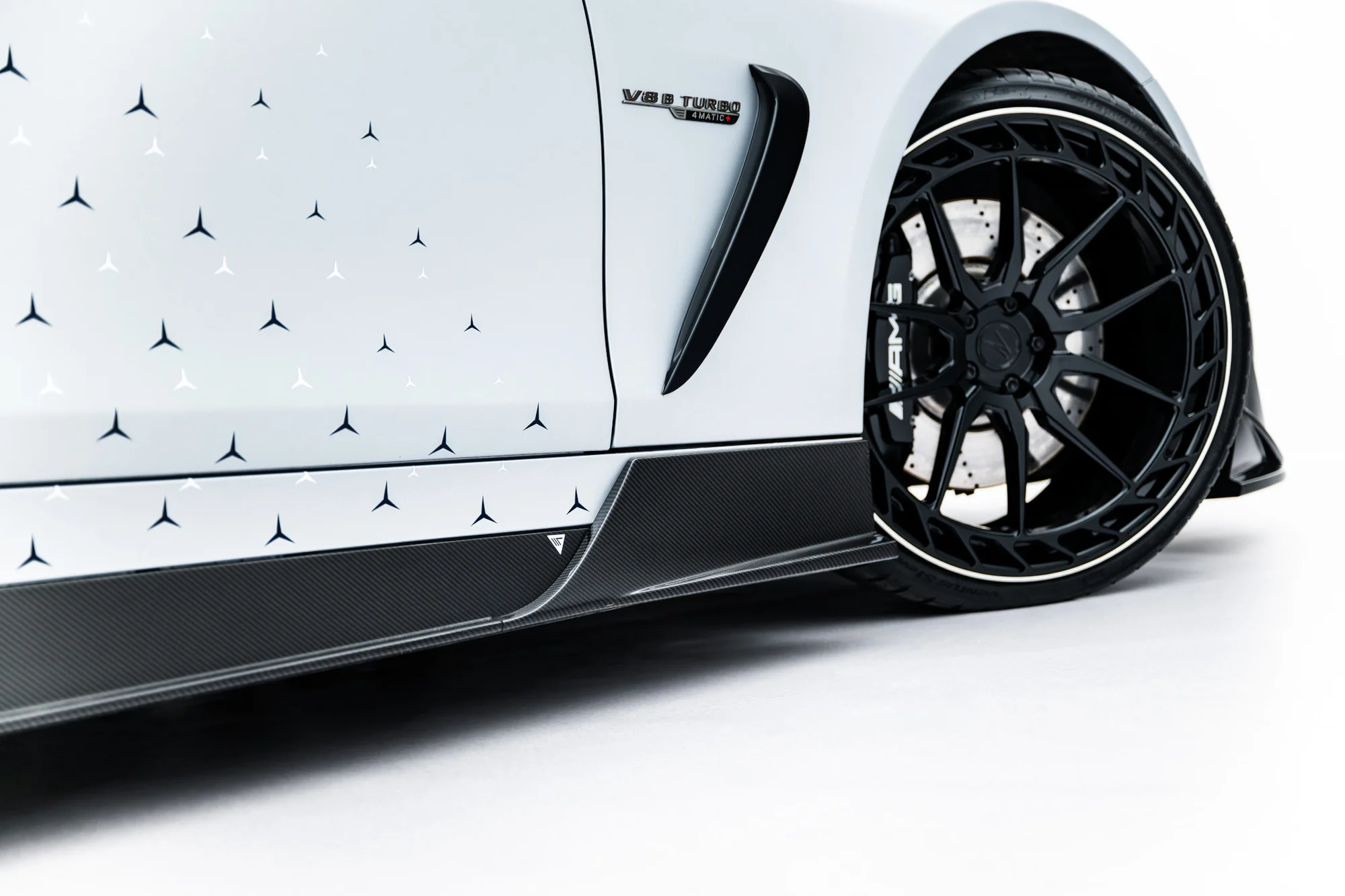 Karbonowe Splittery Boczne Prepreg Mercedes-AMG GT 63 / 55 / 63 S E Performance C192 - Image 6