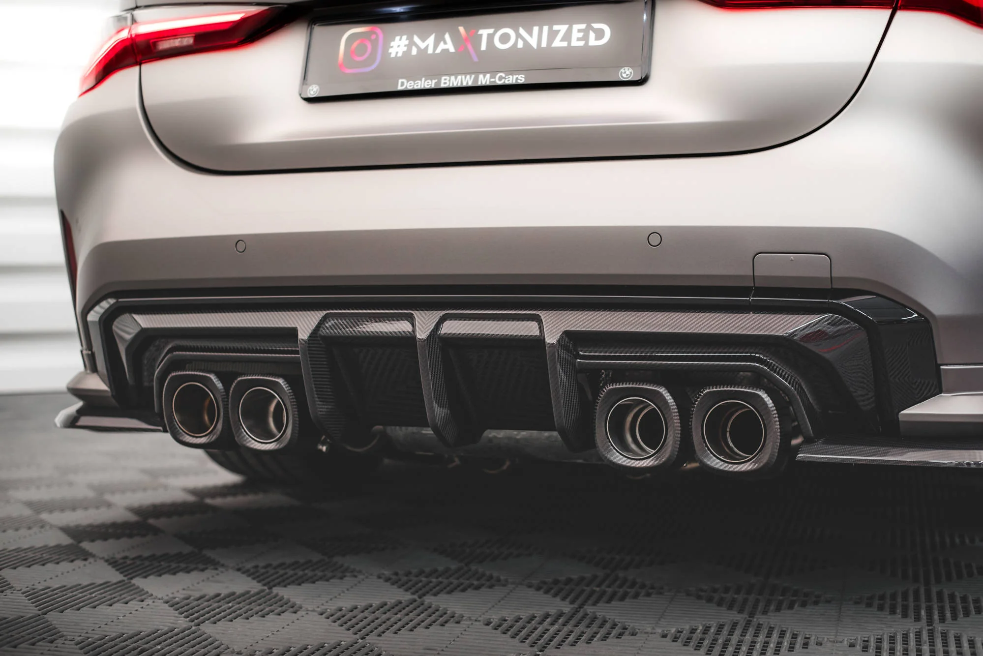 Karbonowy Dyfuzor Tylny Prepreg BMW M4 G82 / G82 Facelift