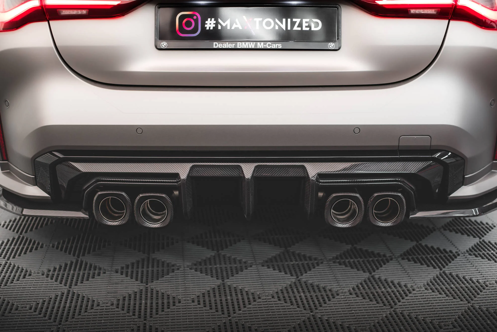 Karbonowy Dyfuzor Tylny Prepreg BMW M4 G82 / G82 Facelift - Image 7