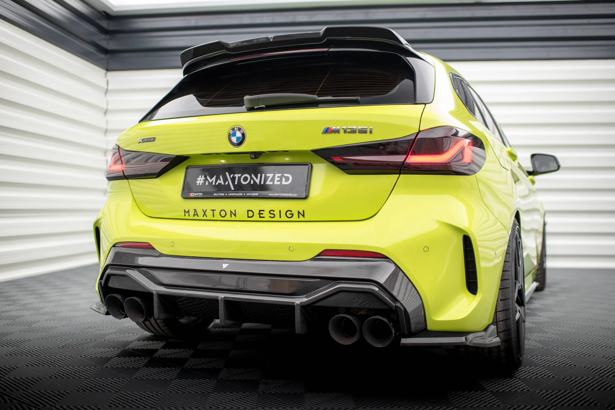 Karbonowy Dyfuzor Tylny Prepreg V.1 BMW 1 F40 M-Pack/ M135i