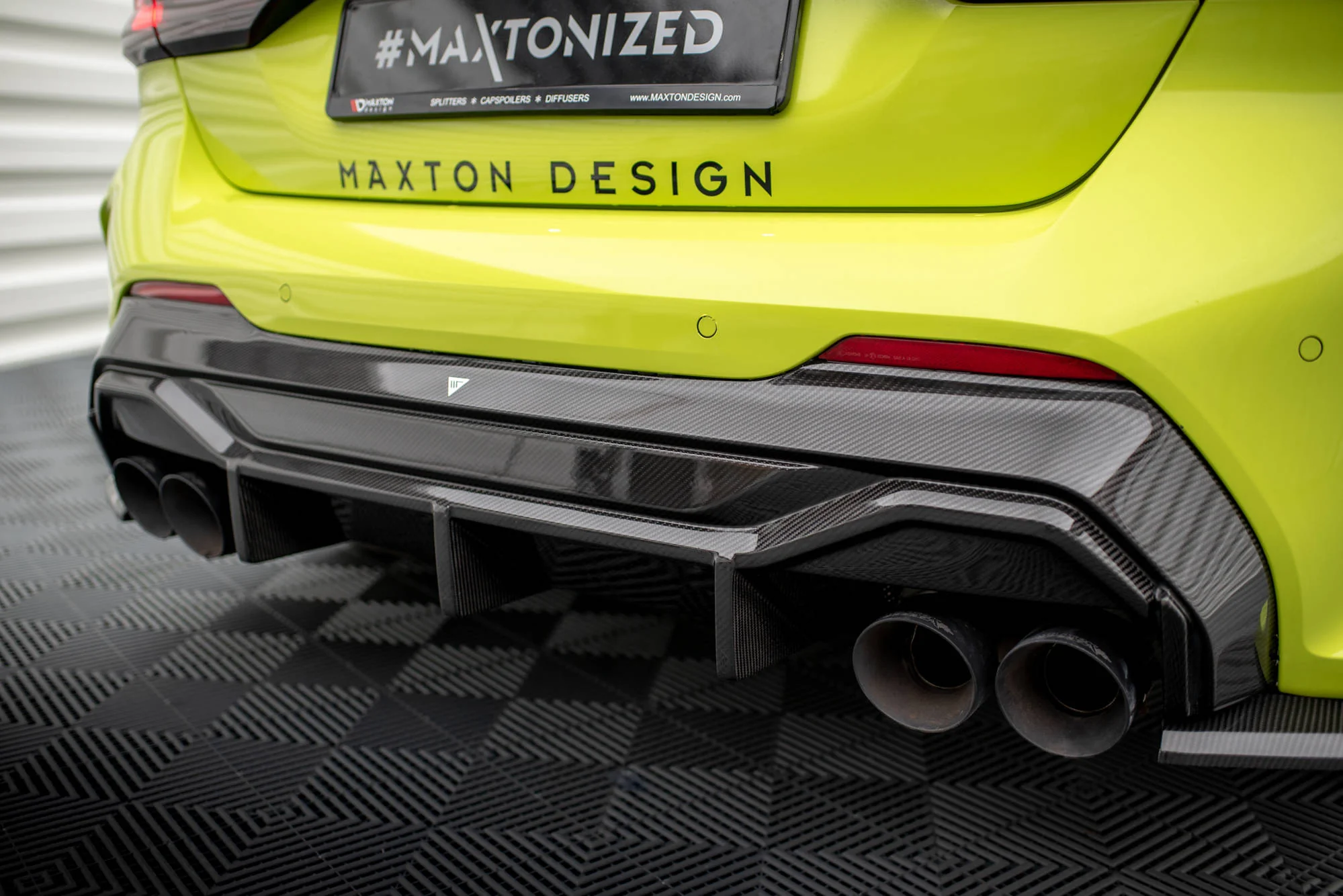 Karbonowy Dyfuzor Tylny Prepreg V.1 BMW 1 F40 M-Pack/ M135i - Image 2