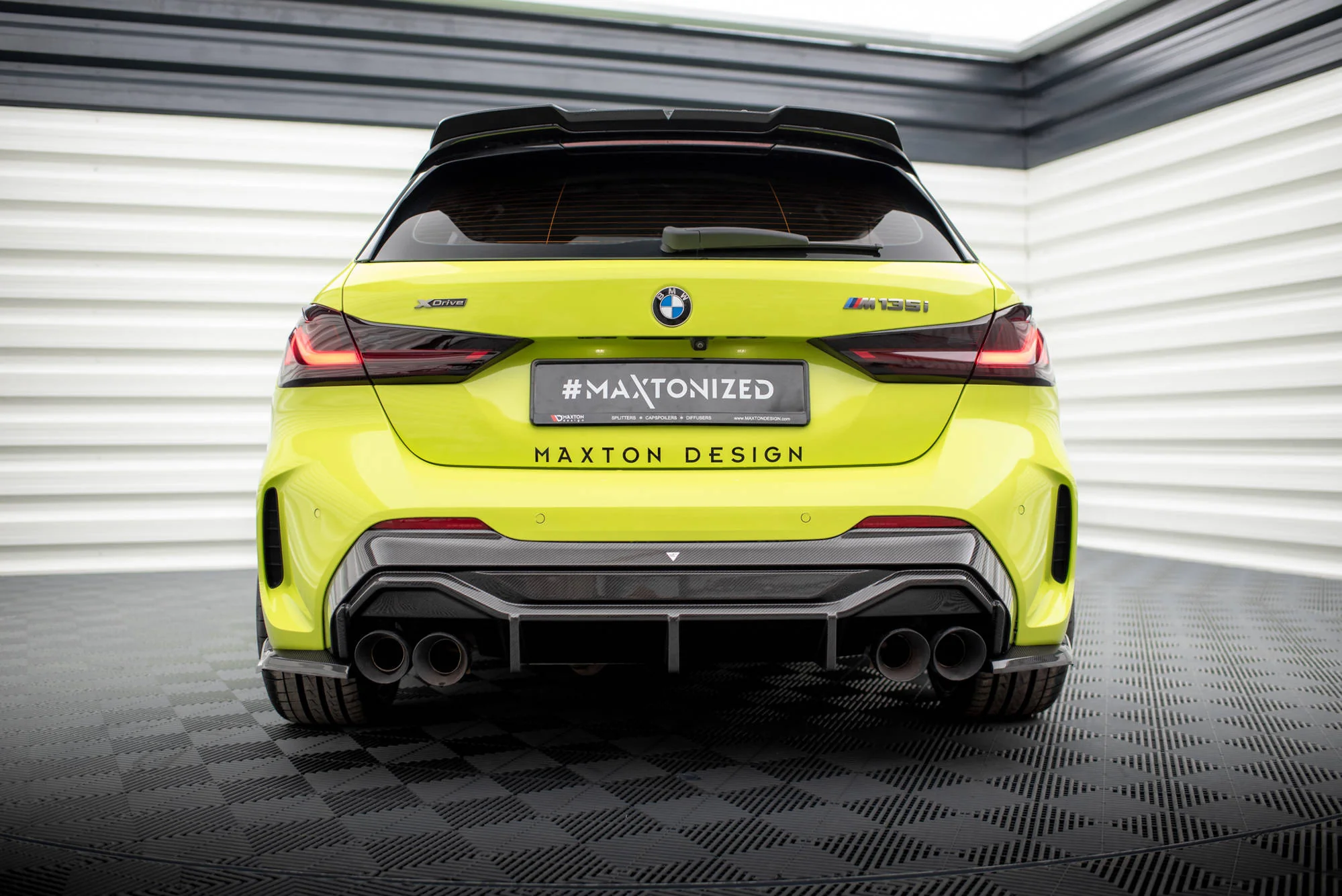Karbonowy Dyfuzor Tylny Prepreg V.1 BMW 1 F40 M-Pack/ M135i - Image 6